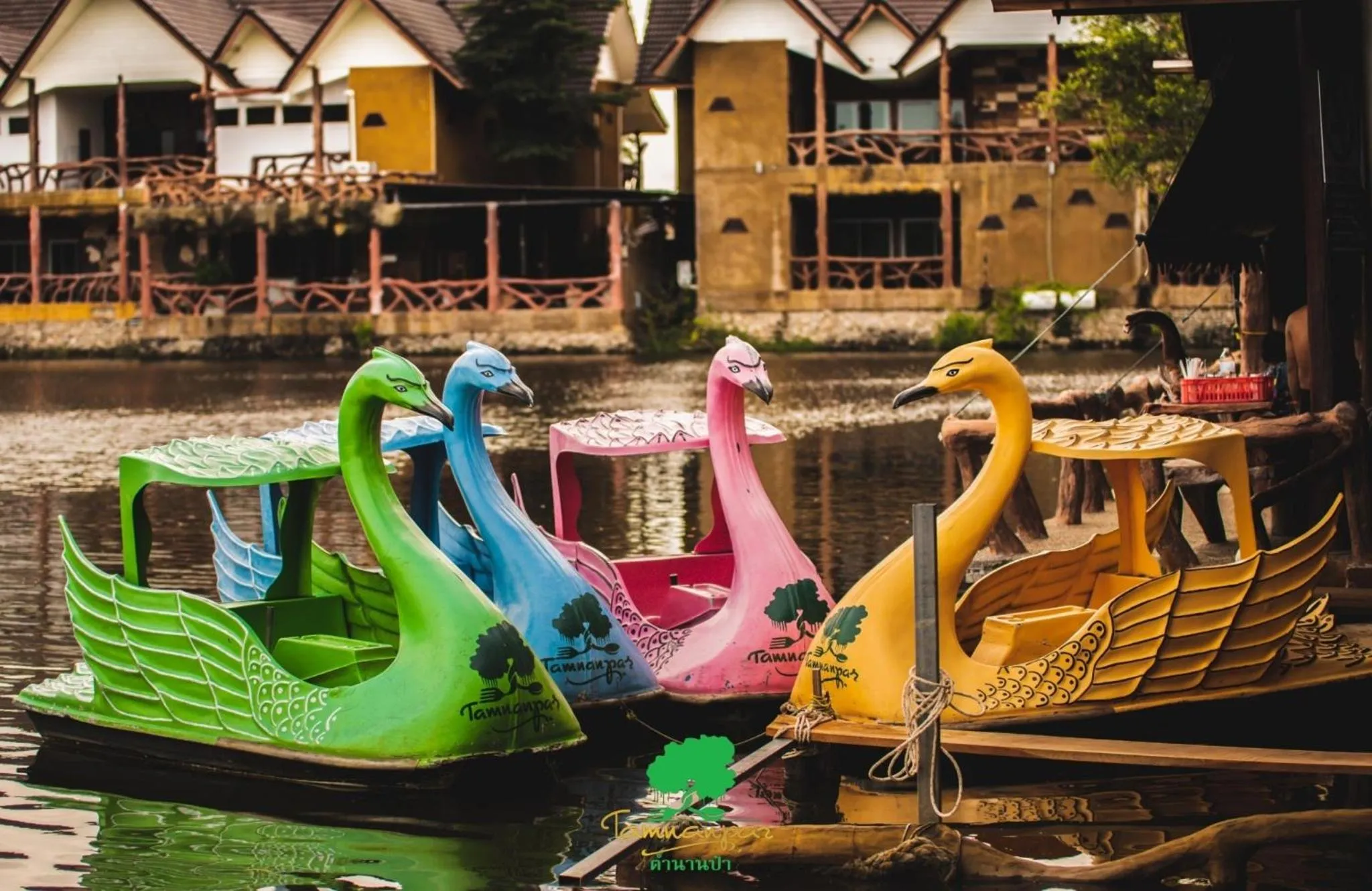 Aqua park in Tamnanpar Resort