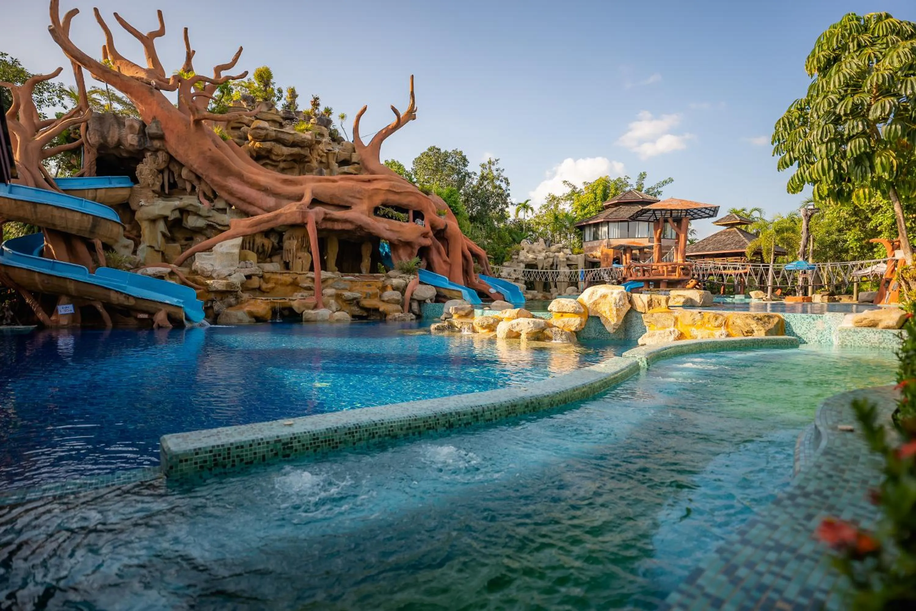 Aqua park in Tamnanpar Resort