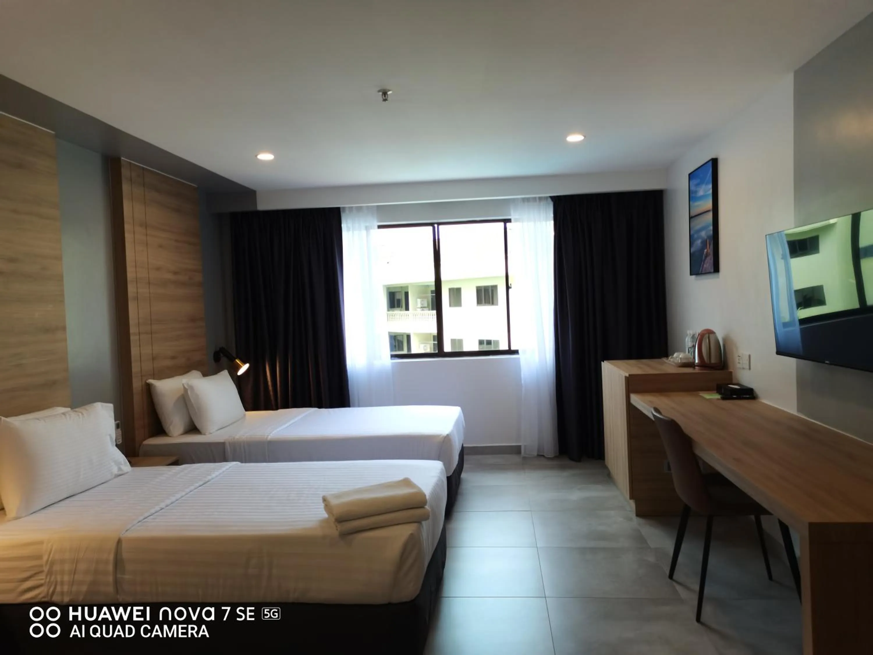 Bed in Coral Bay Resort