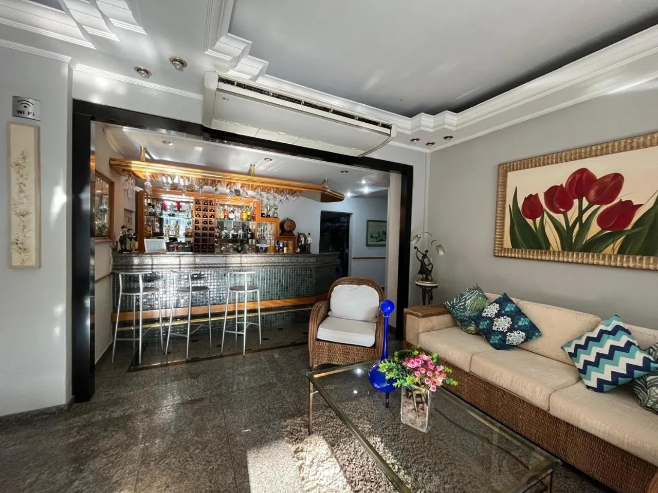 Lobby or reception in Skalla Hotel Nova Odessa