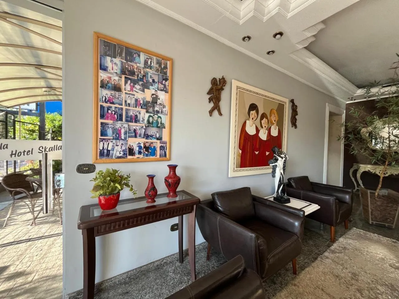 Lobby or reception in Skalla Hotel Nova Odessa