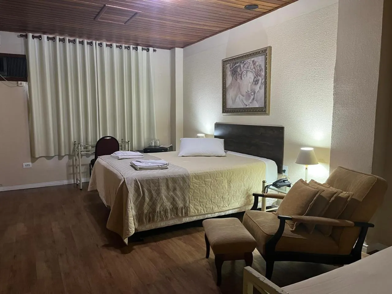 Bed in Skalla Hotel Nova Odessa