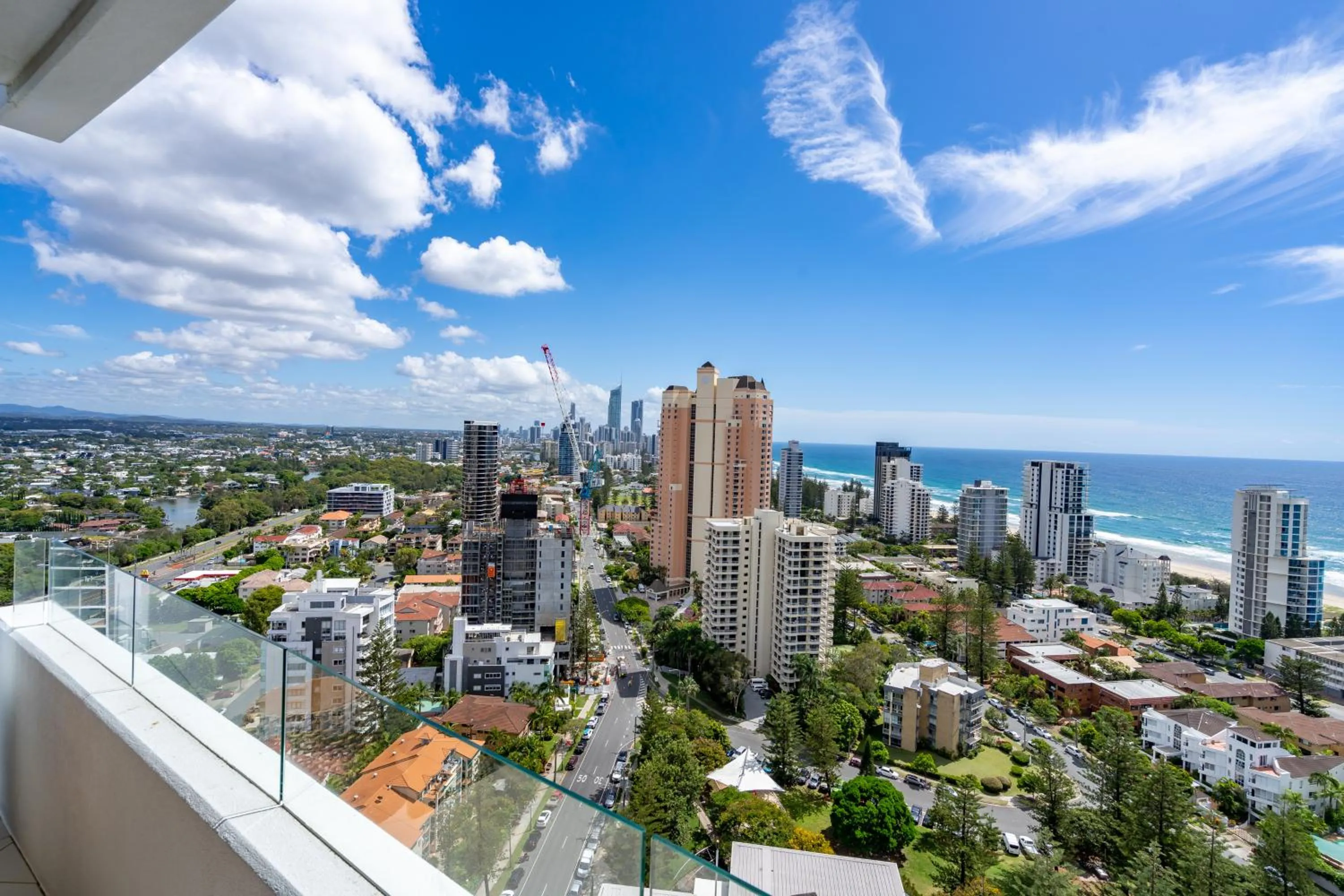 City view in Aria Apartments