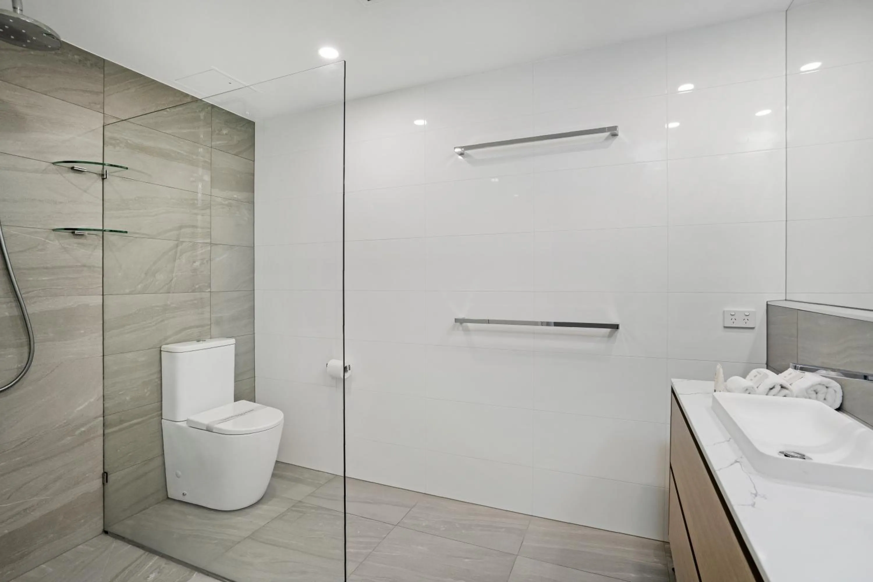 Bathroom in Aria Apartments