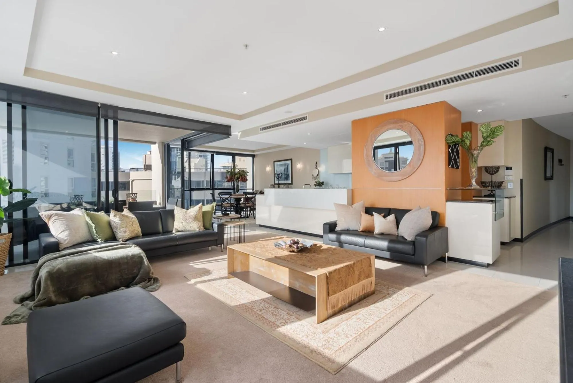 Kitchen or kitchenette in Aria Apartments