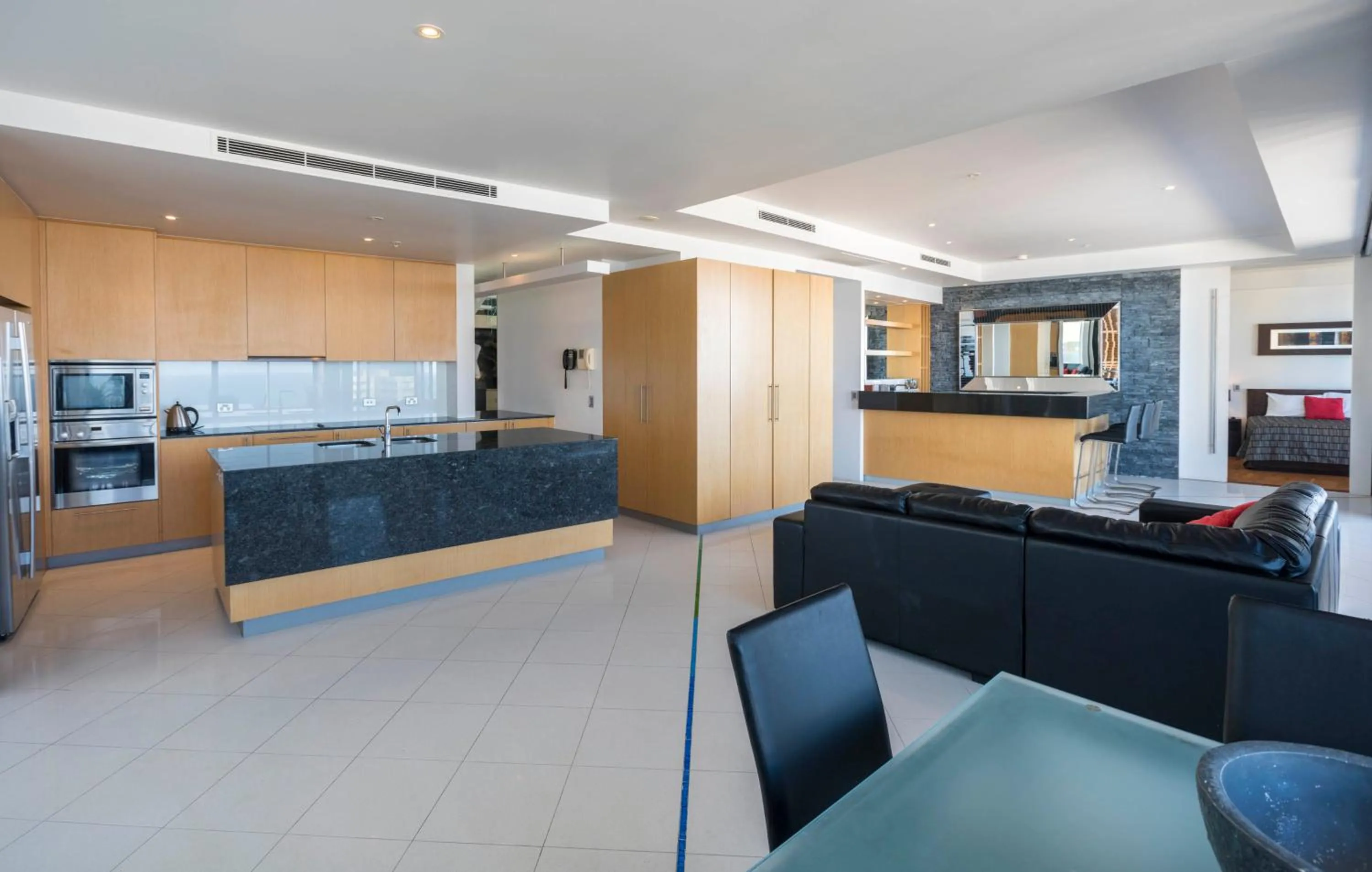 Living room in Aria Apartments