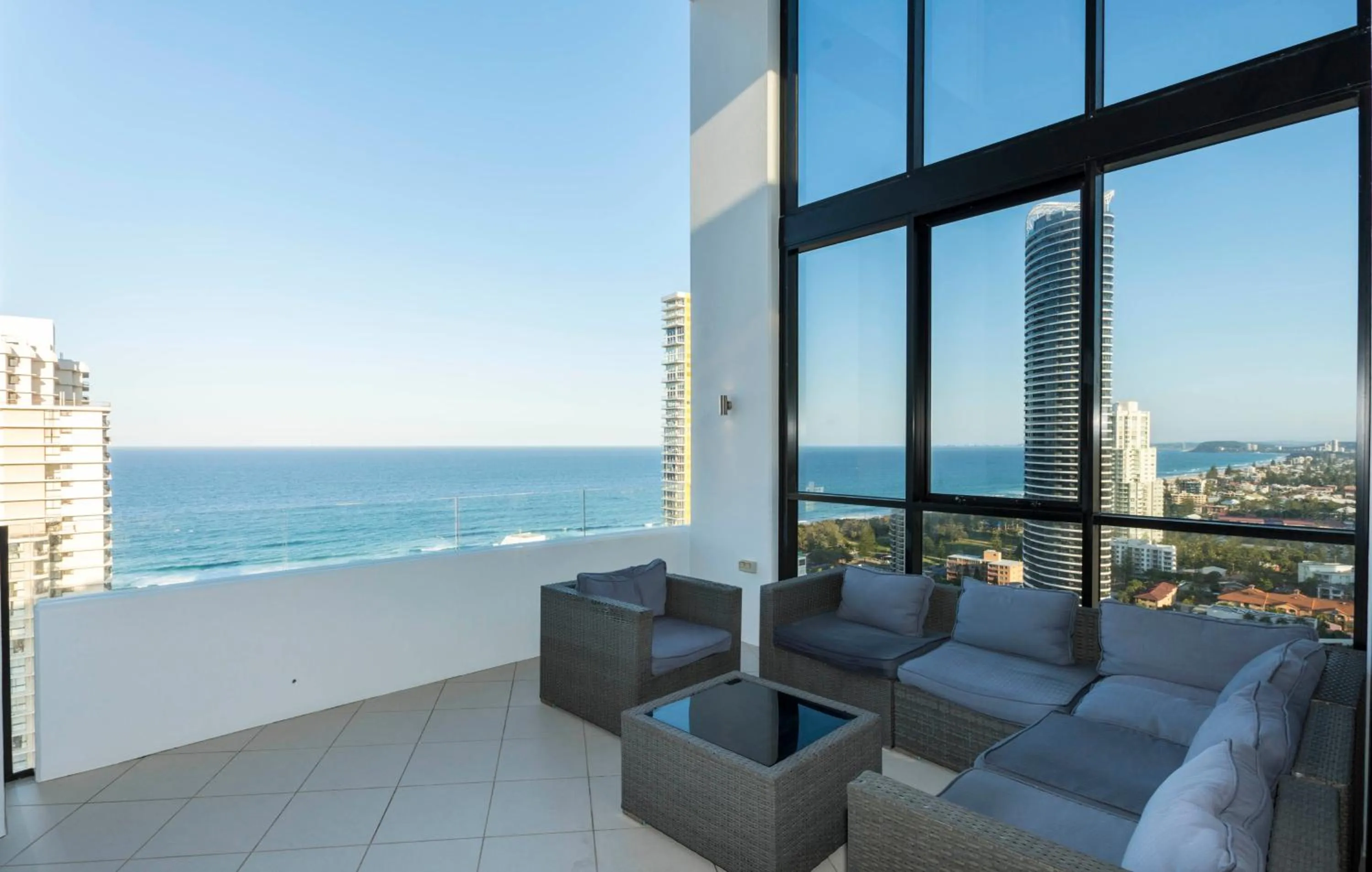 Patio in Aria Apartments