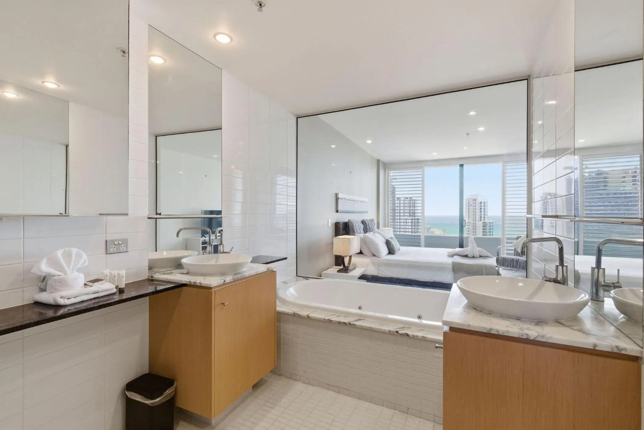 Bathroom in Aria Apartments