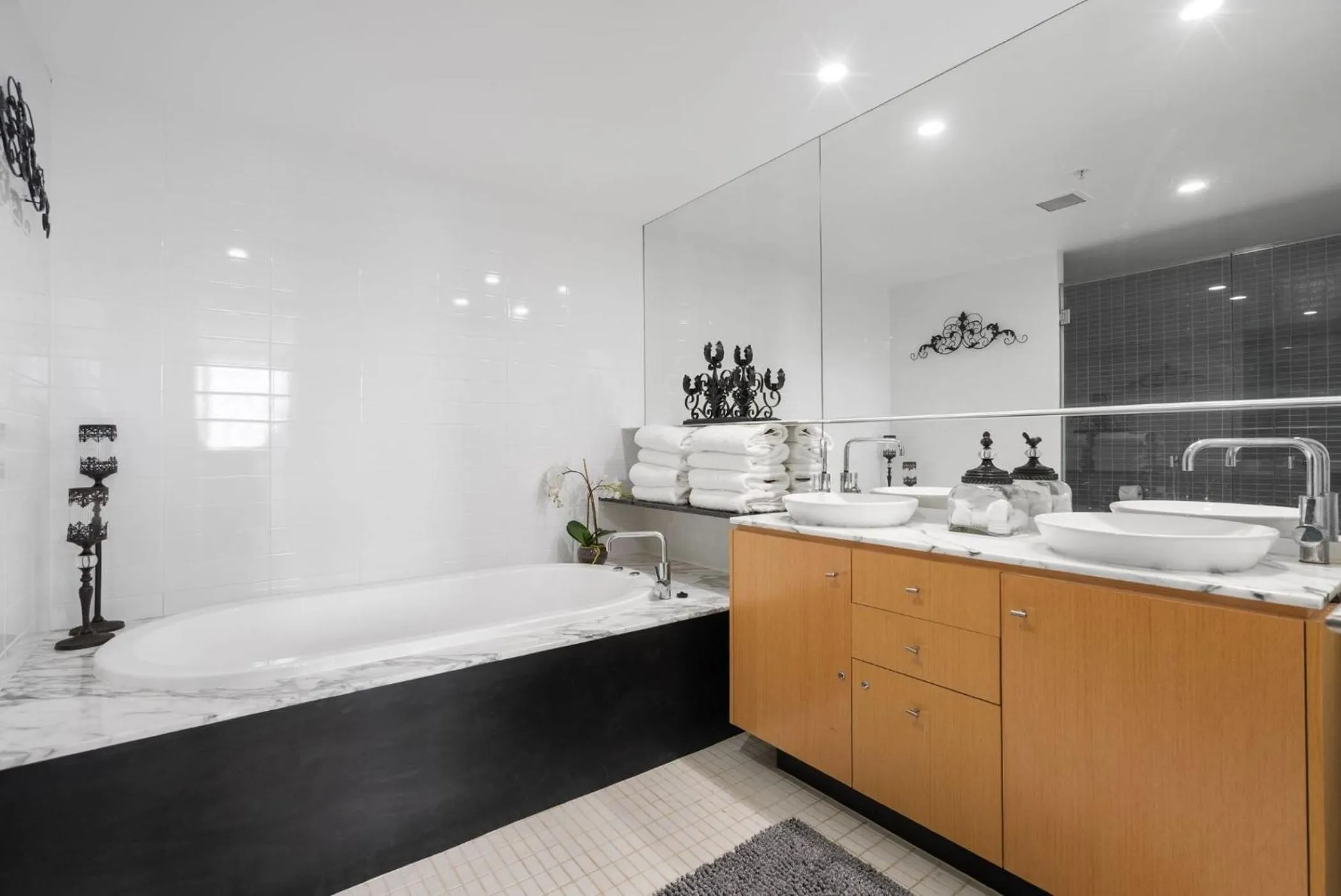 Bathroom in Aria Apartments