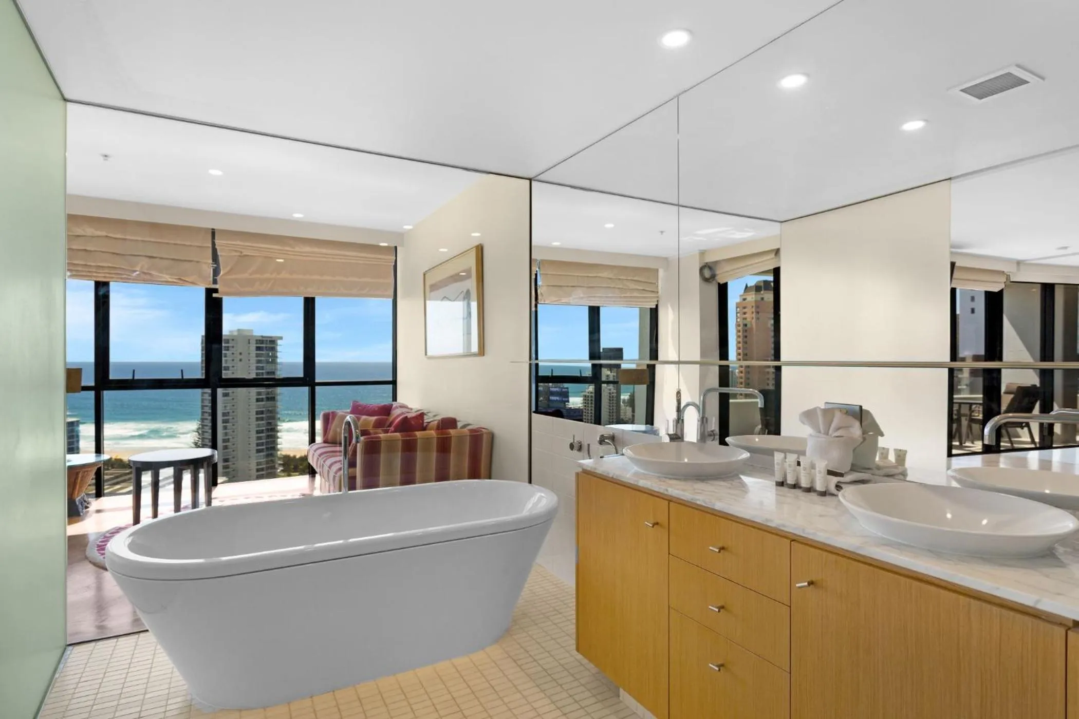 Bathroom in Aria Apartments