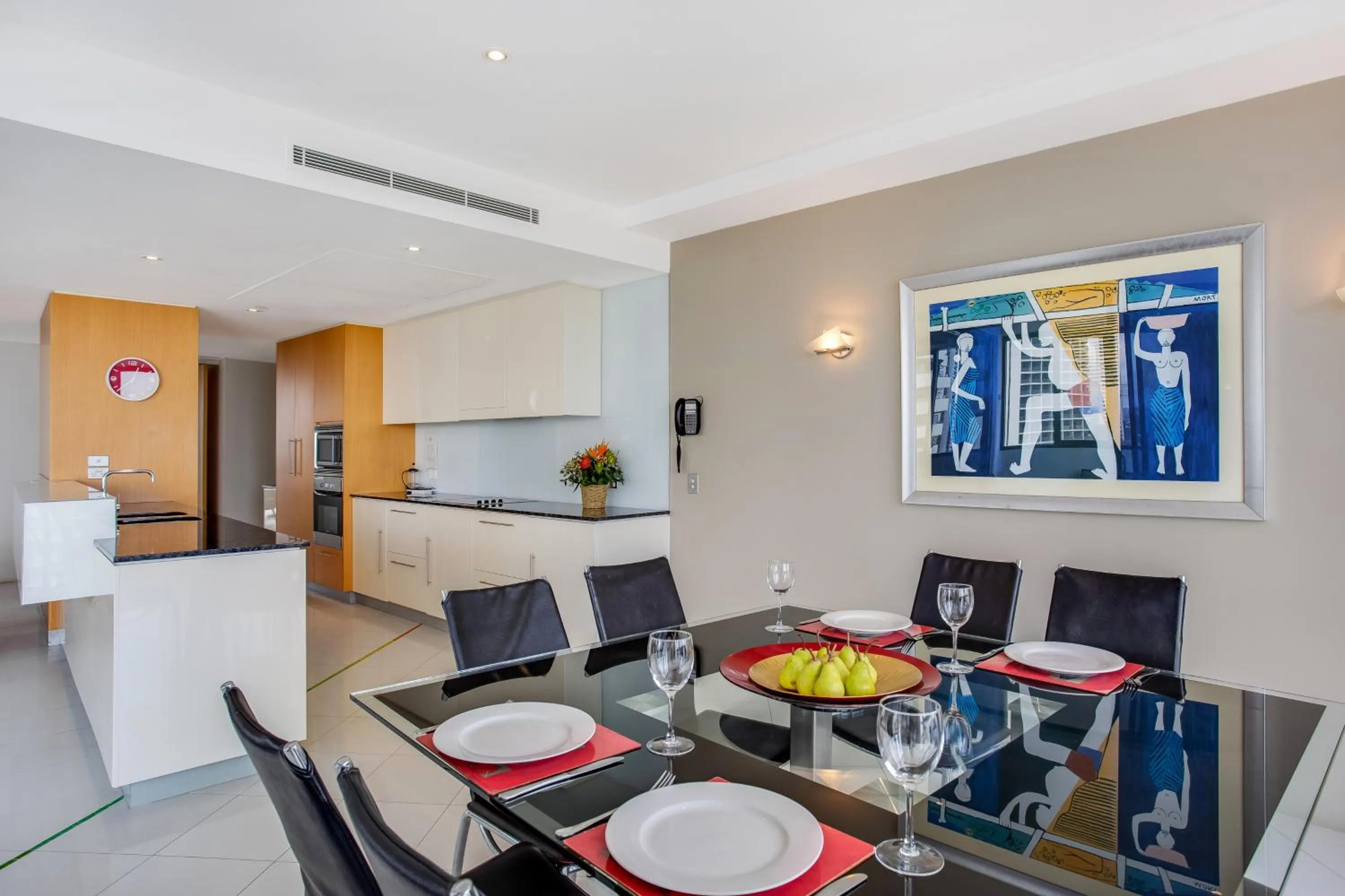 Kitchen or kitchenette in Aria Apartments