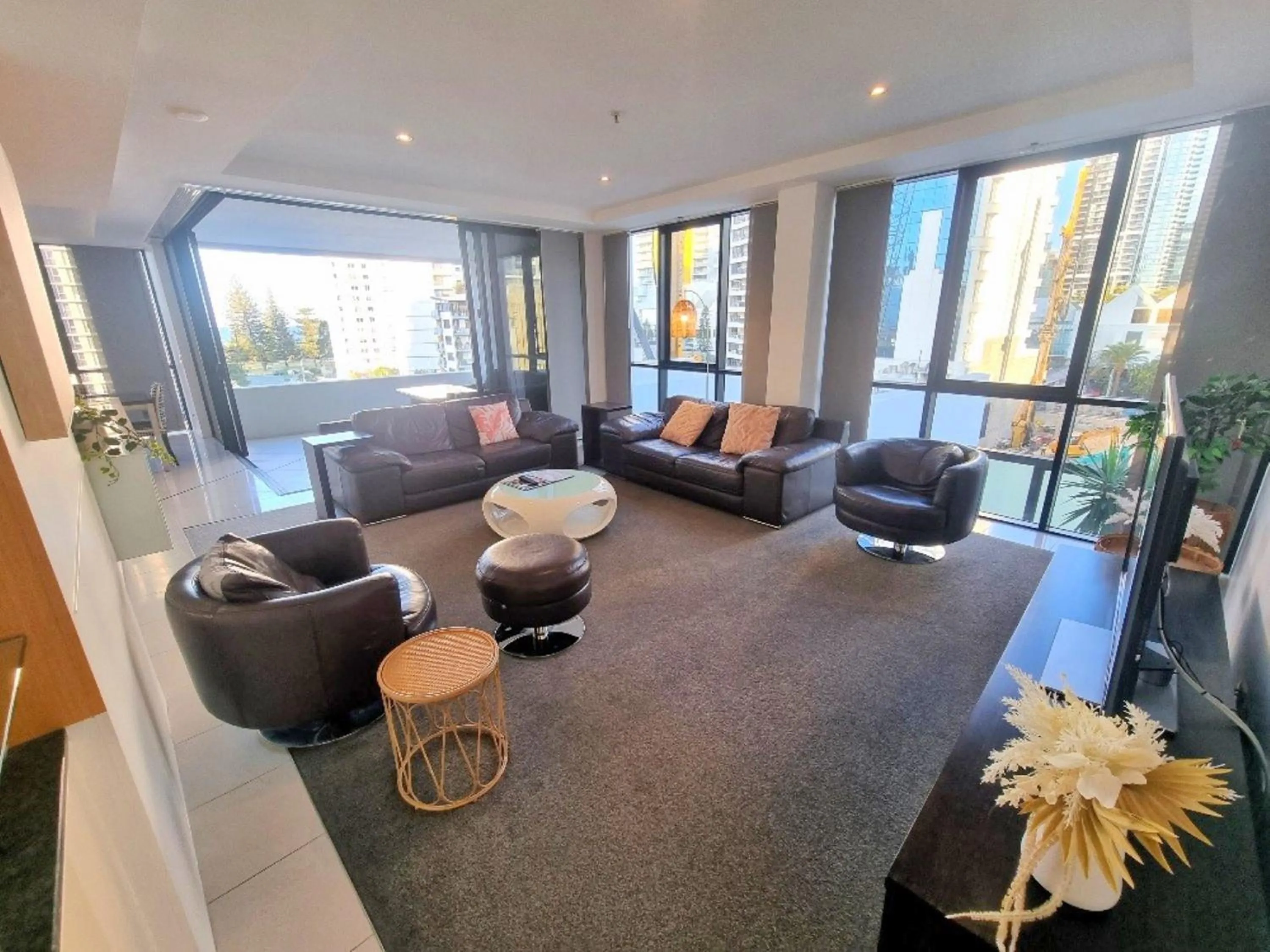 Living room in Aria Apartments