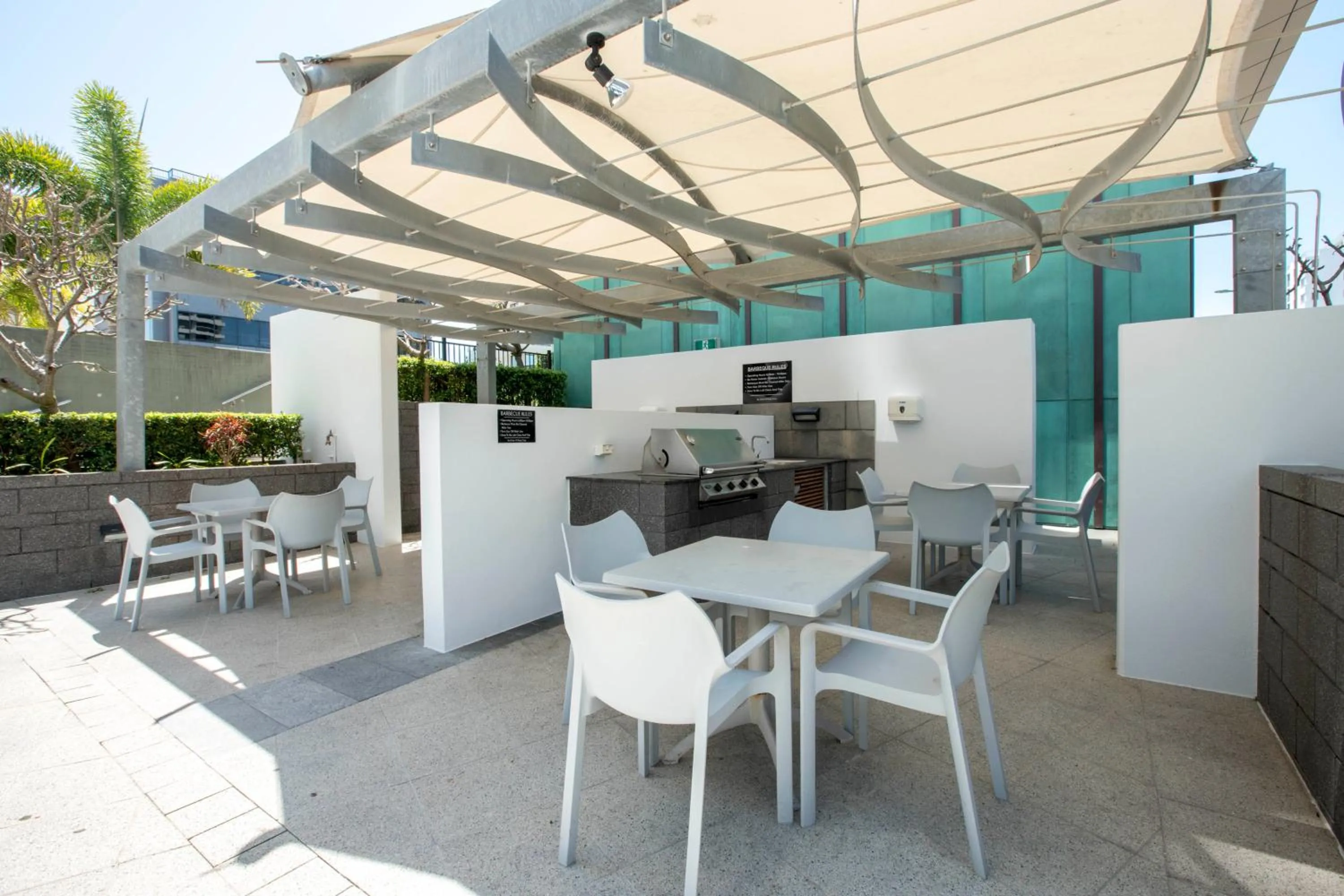 Property building in Aria Apartments