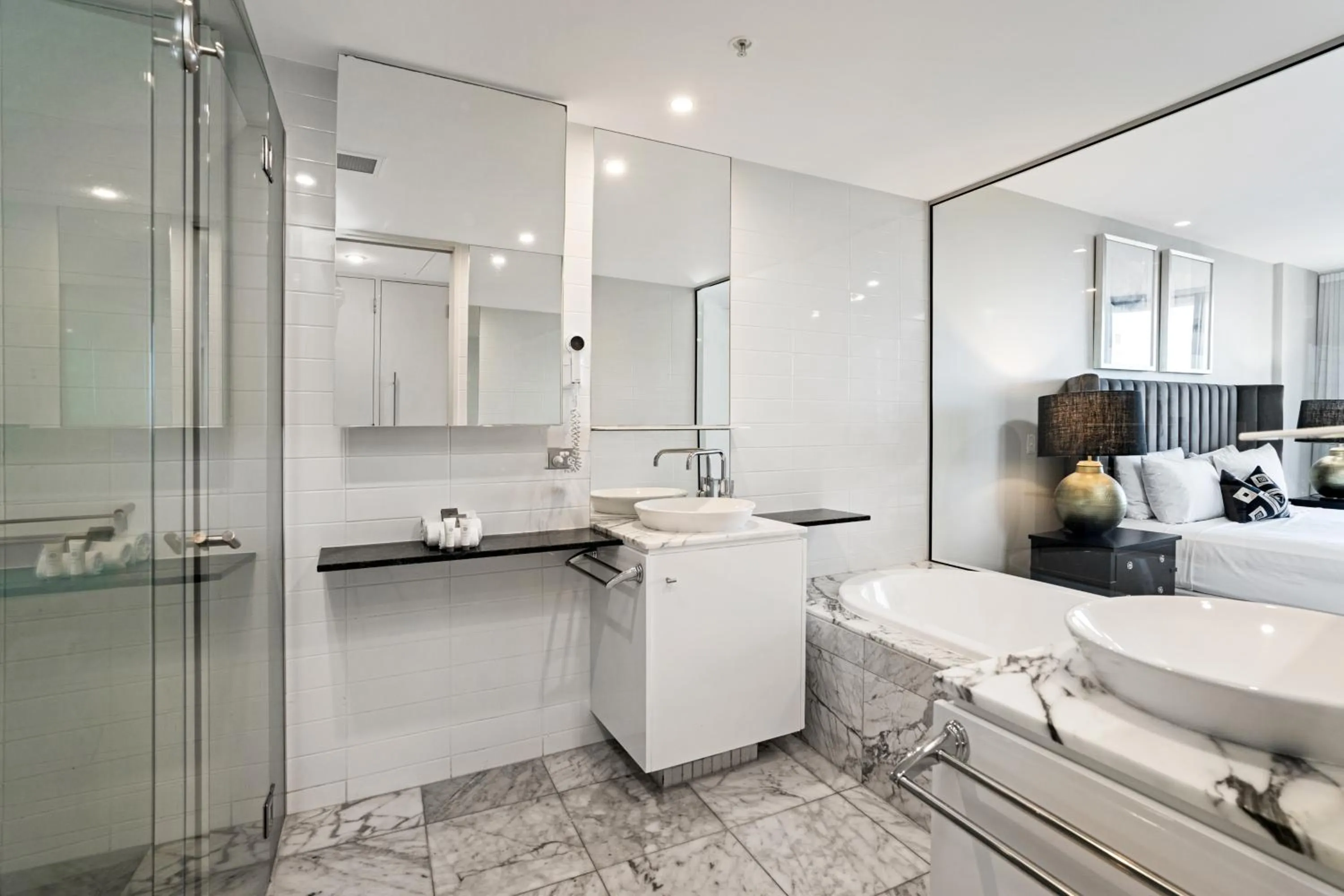 Bathroom in Aria Apartments