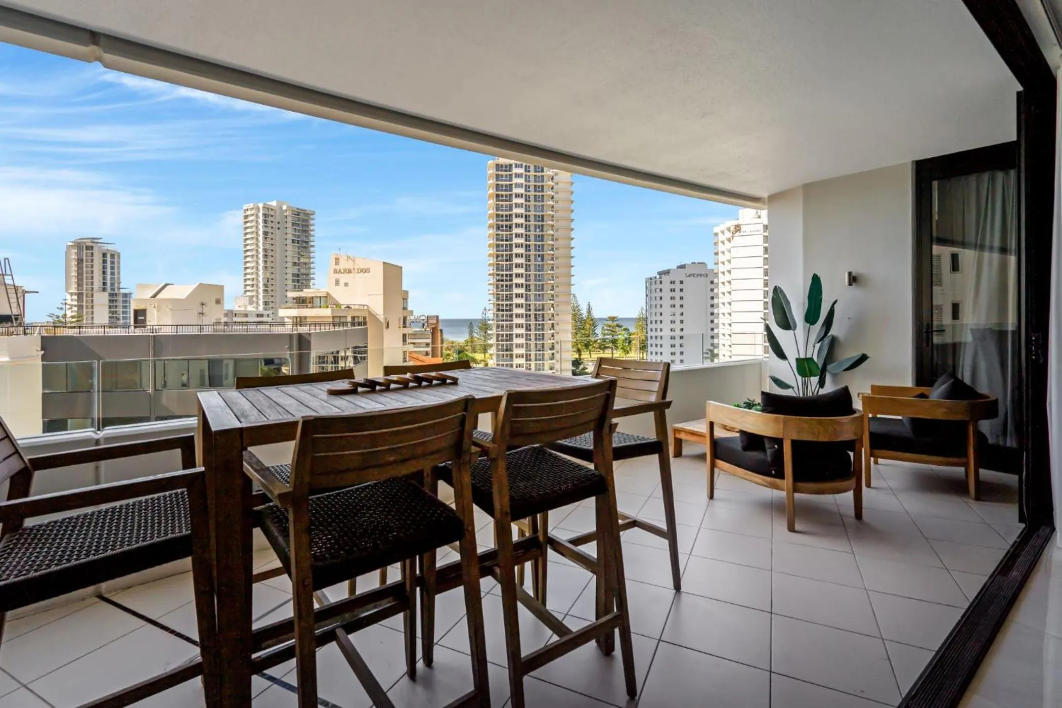 Balcony/Terrace in Aria Apartments