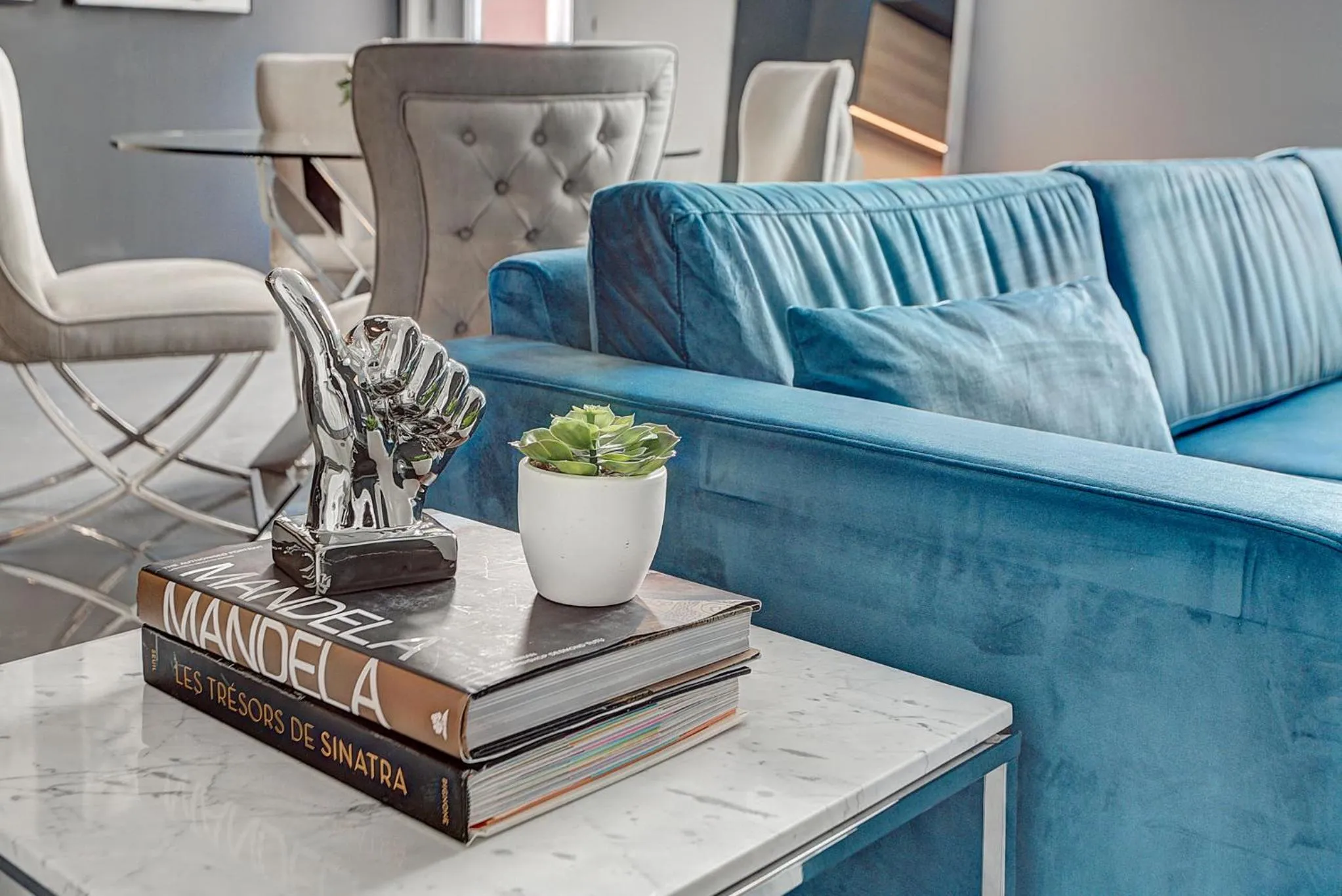 Living room in Les Lofts du Centre by Simplissimmo