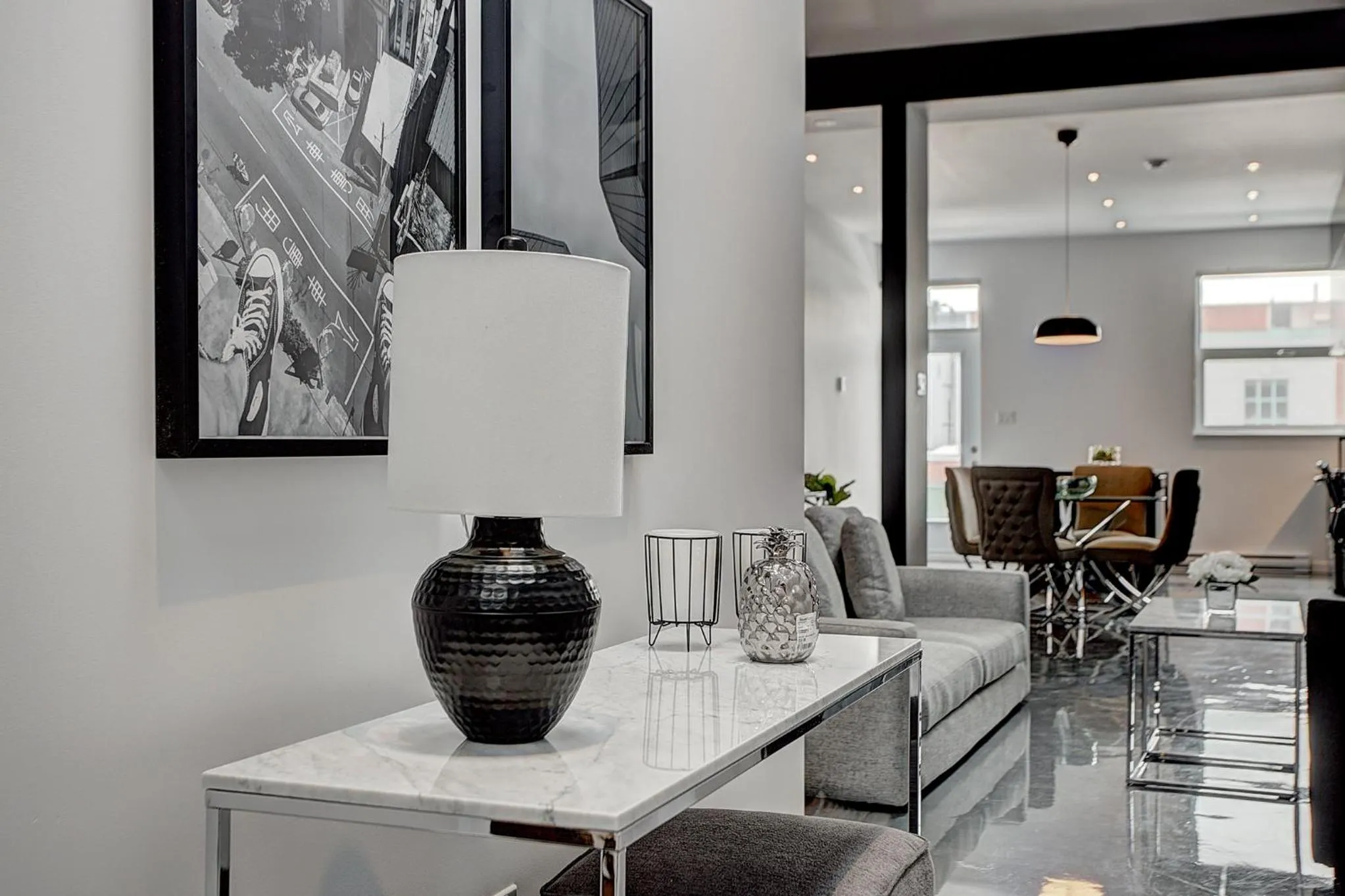 Living room in Les Lofts du Centre by Simplissimmo