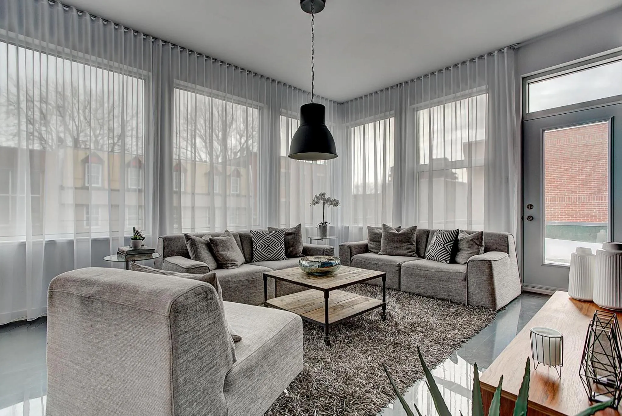 Living room in Les Lofts du Centre by Simplissimmo