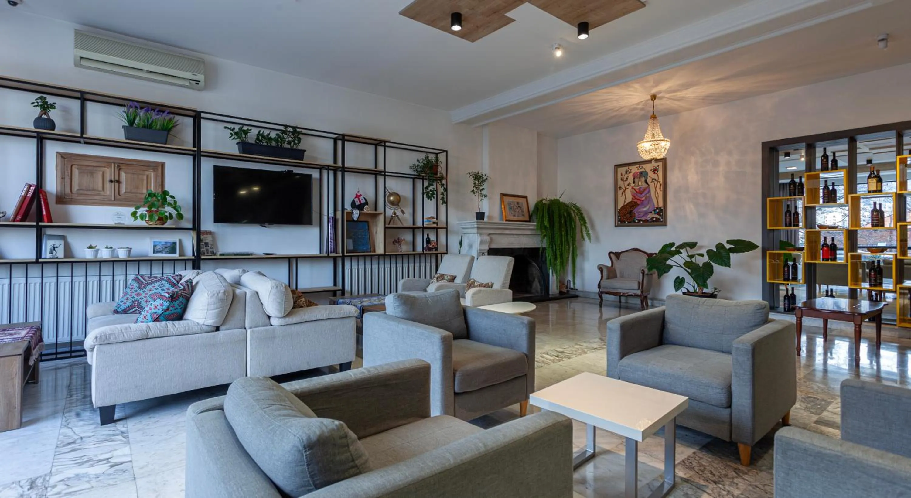 Lobby or reception in Alliance Hotel