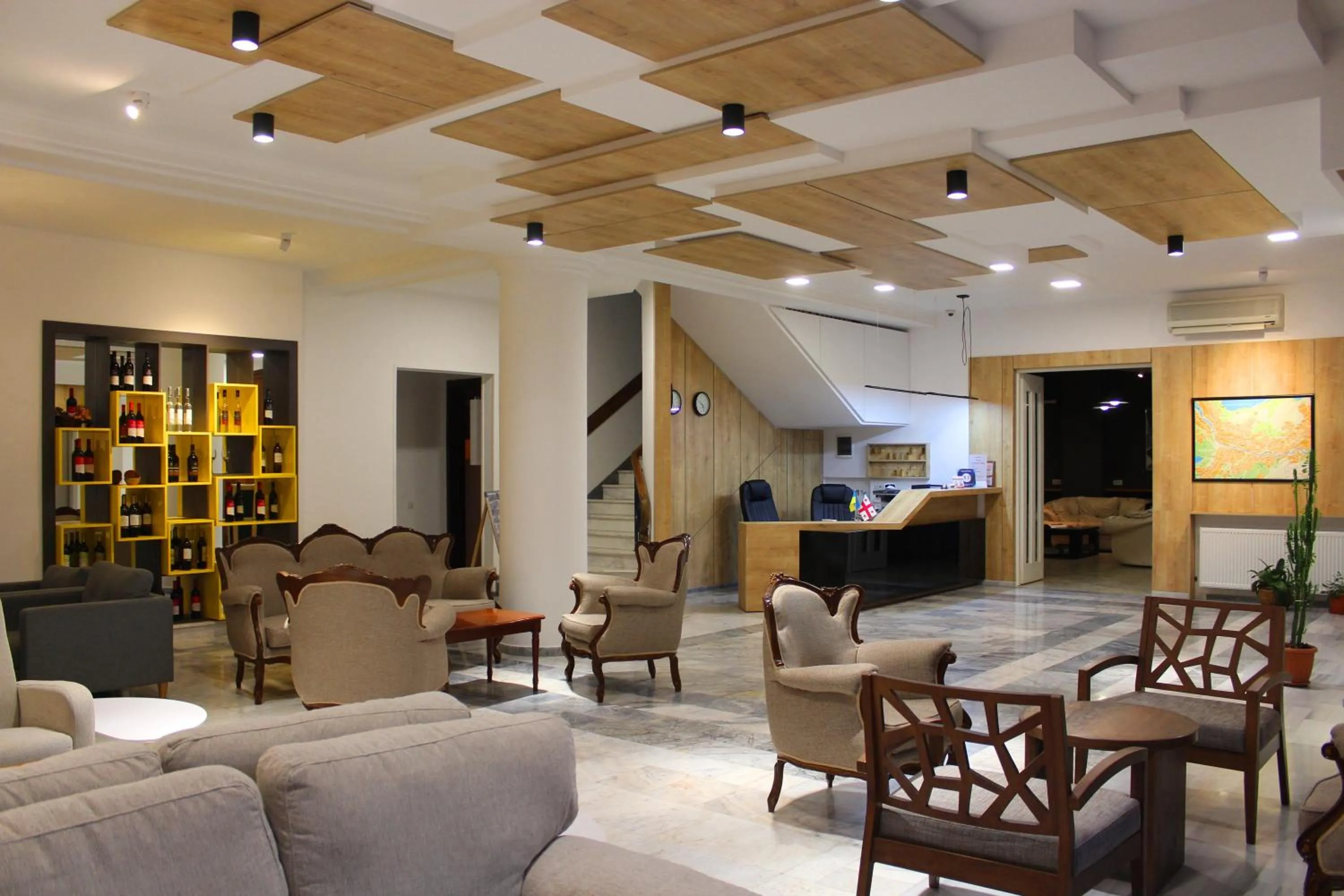 Lobby or reception in Alliance Hotel