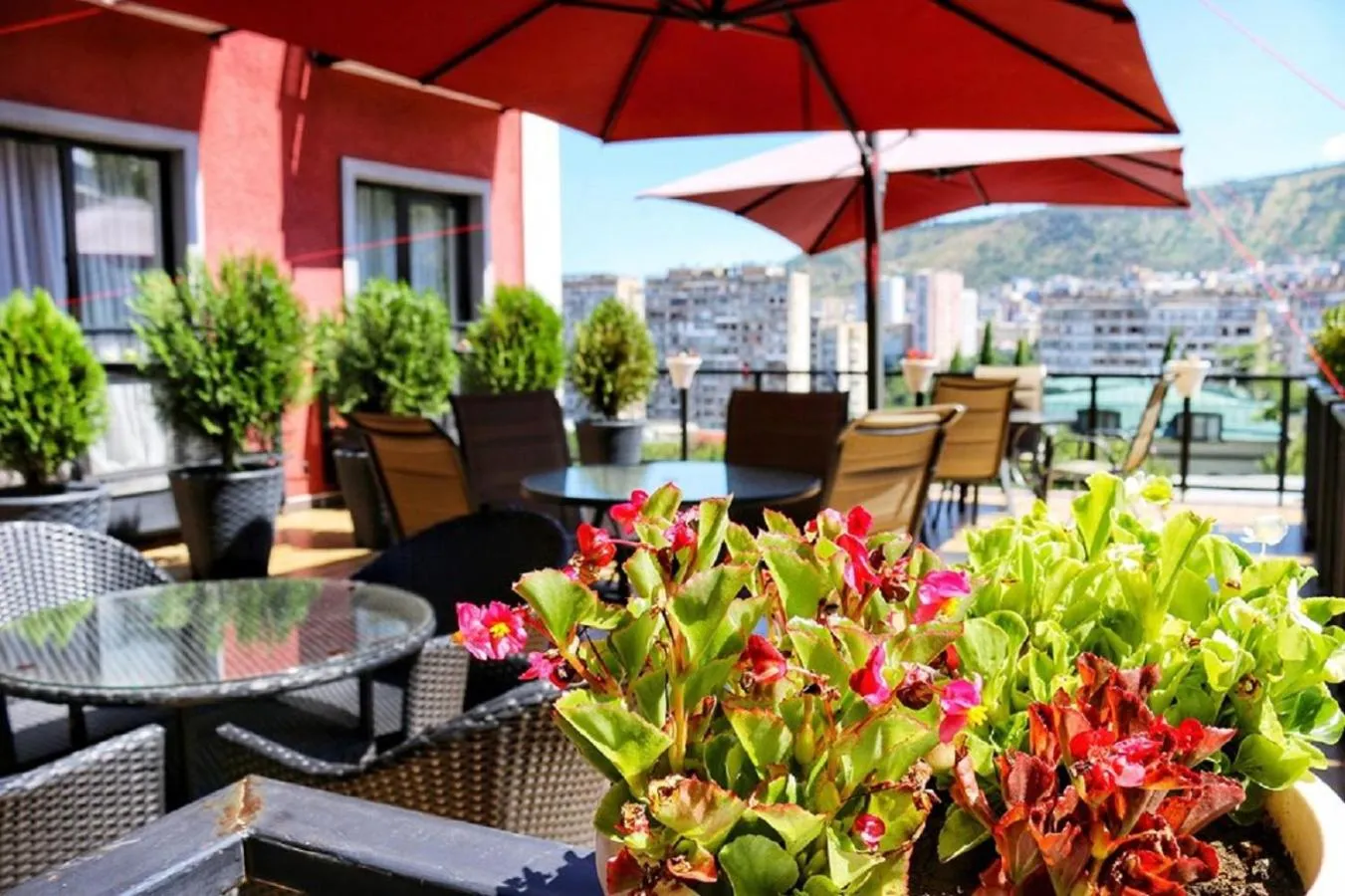 Balcony/Terrace in Alliance Hotel