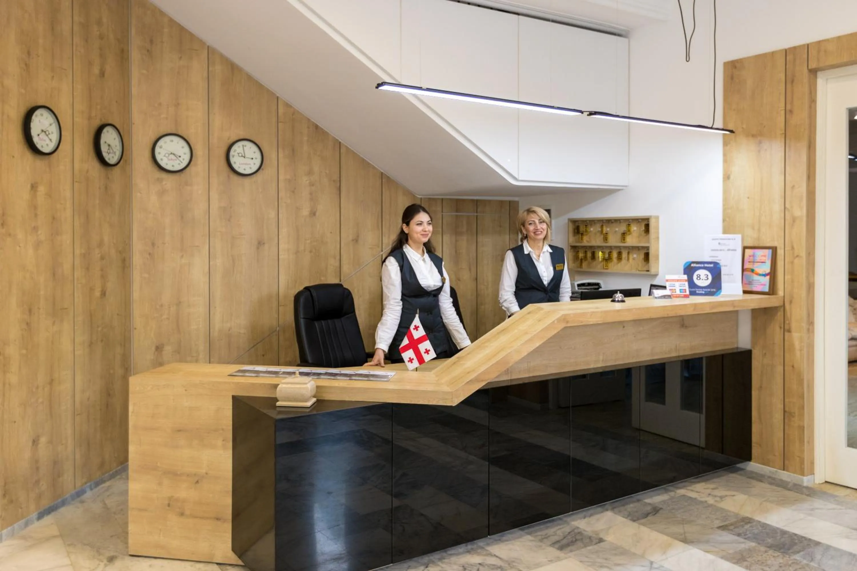 Lobby or reception in Alliance Hotel