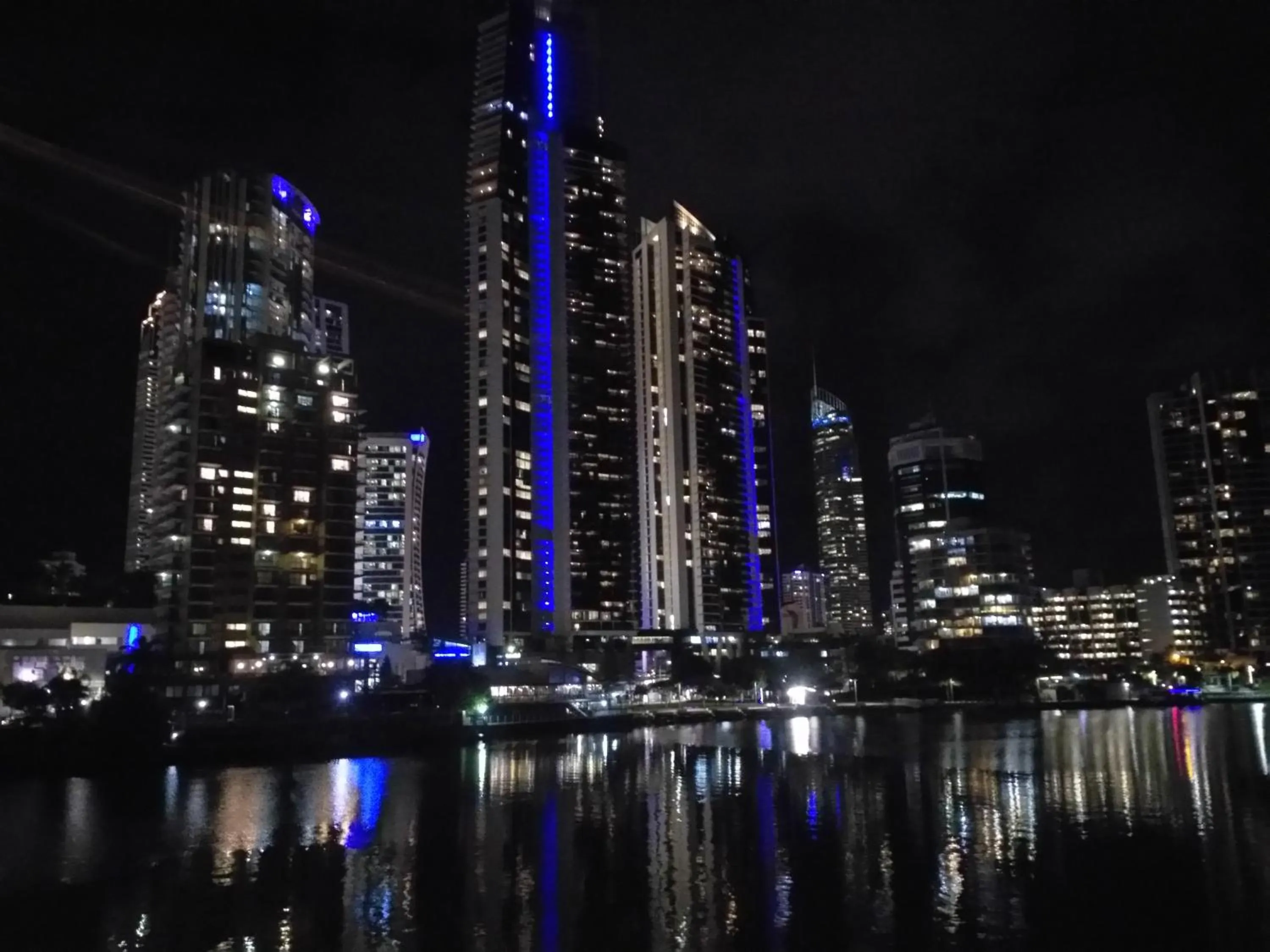 Night in Karana Palms Resort