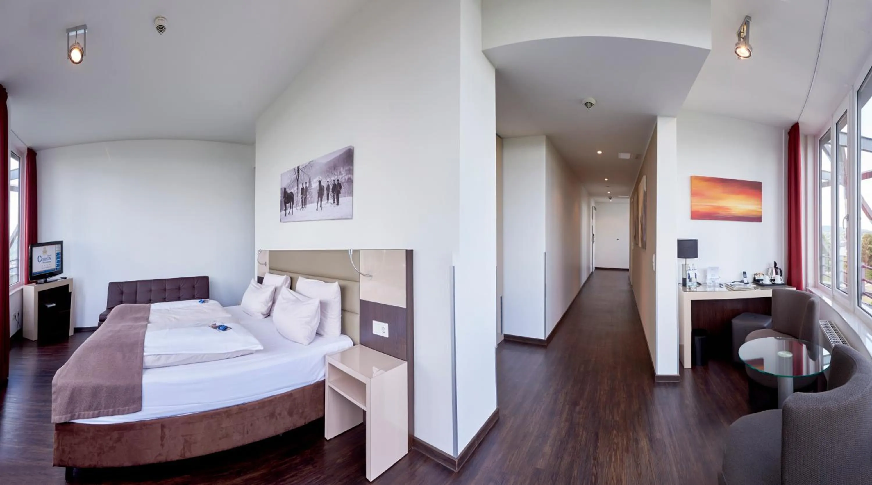 Photo of the whole room, Bed in Hotel Oversum Winterberg Ski- und Vital Resort