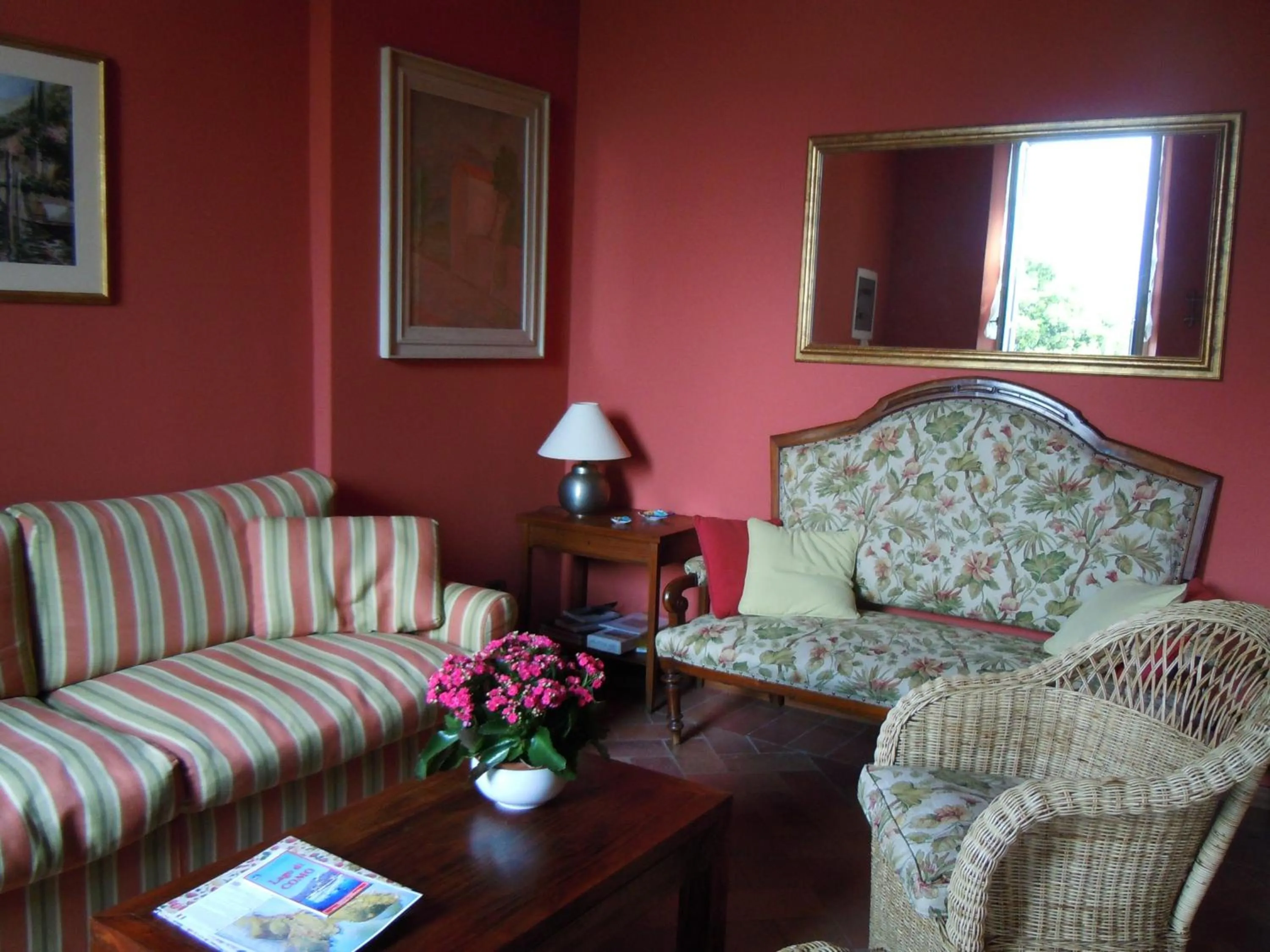 Seating area in Il Poggio Di Bellagio