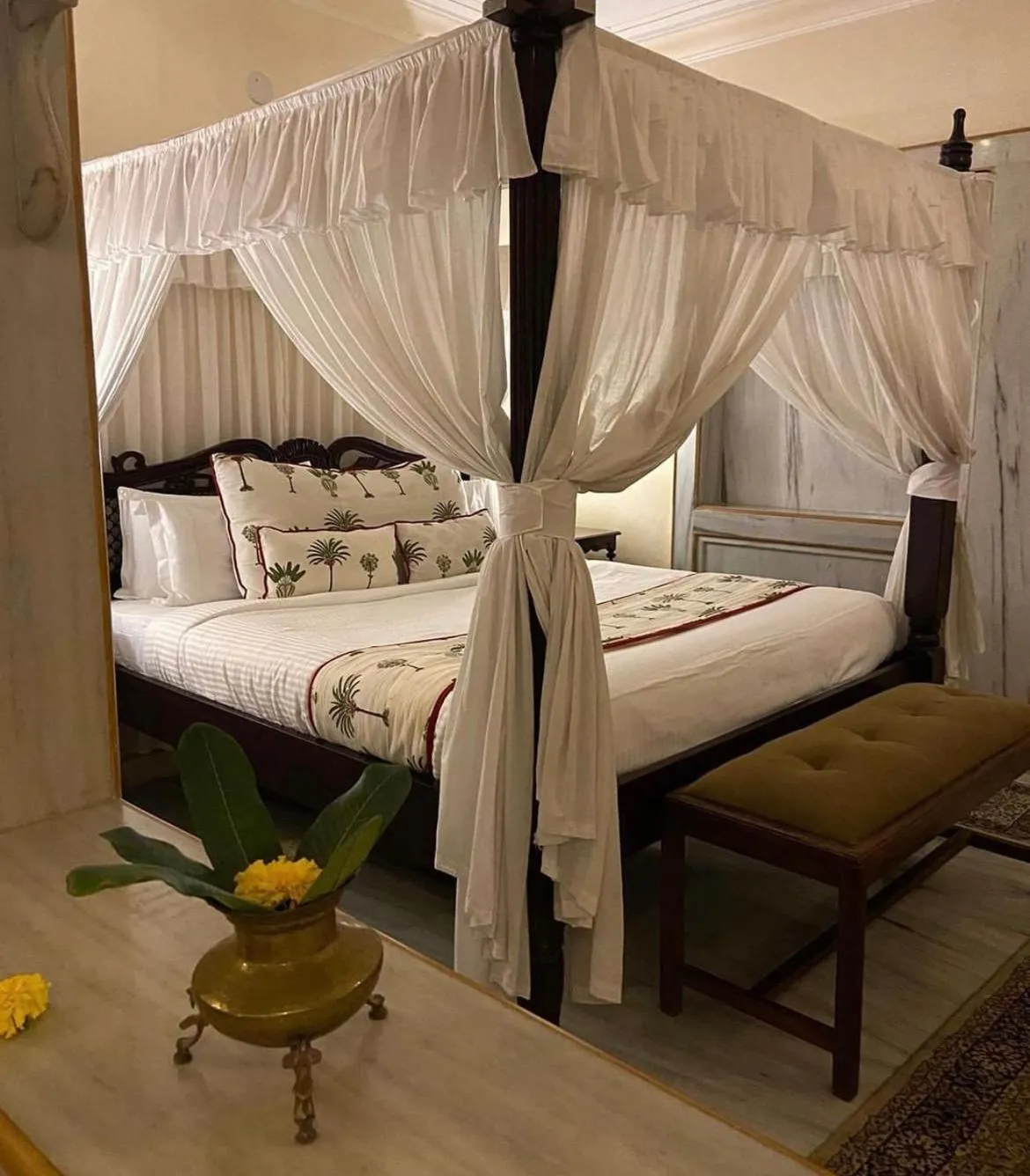 Bedroom, Bed in Hotel Udai Kothi