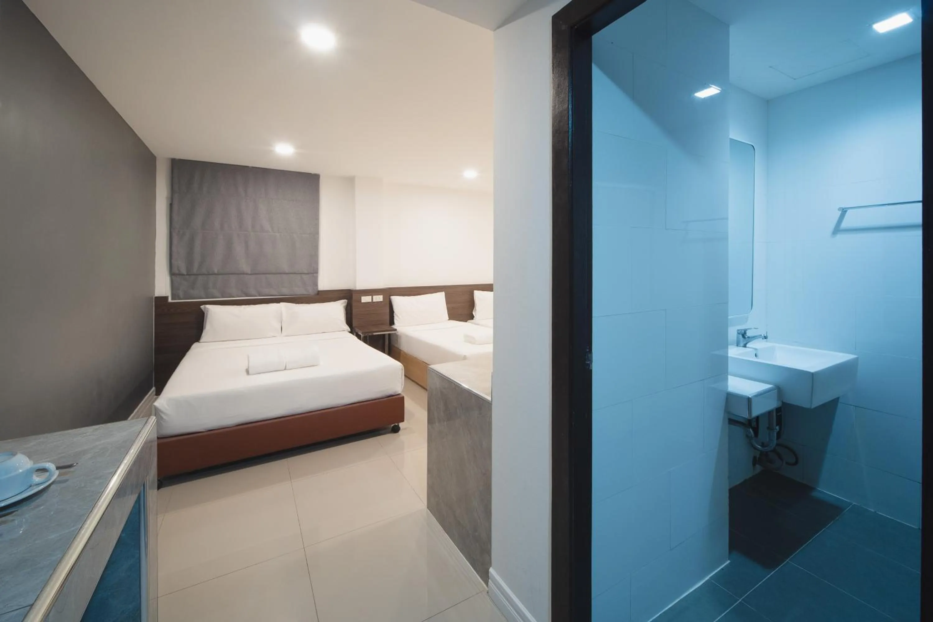 Toilet, Bed in Grand Alpine Hotel