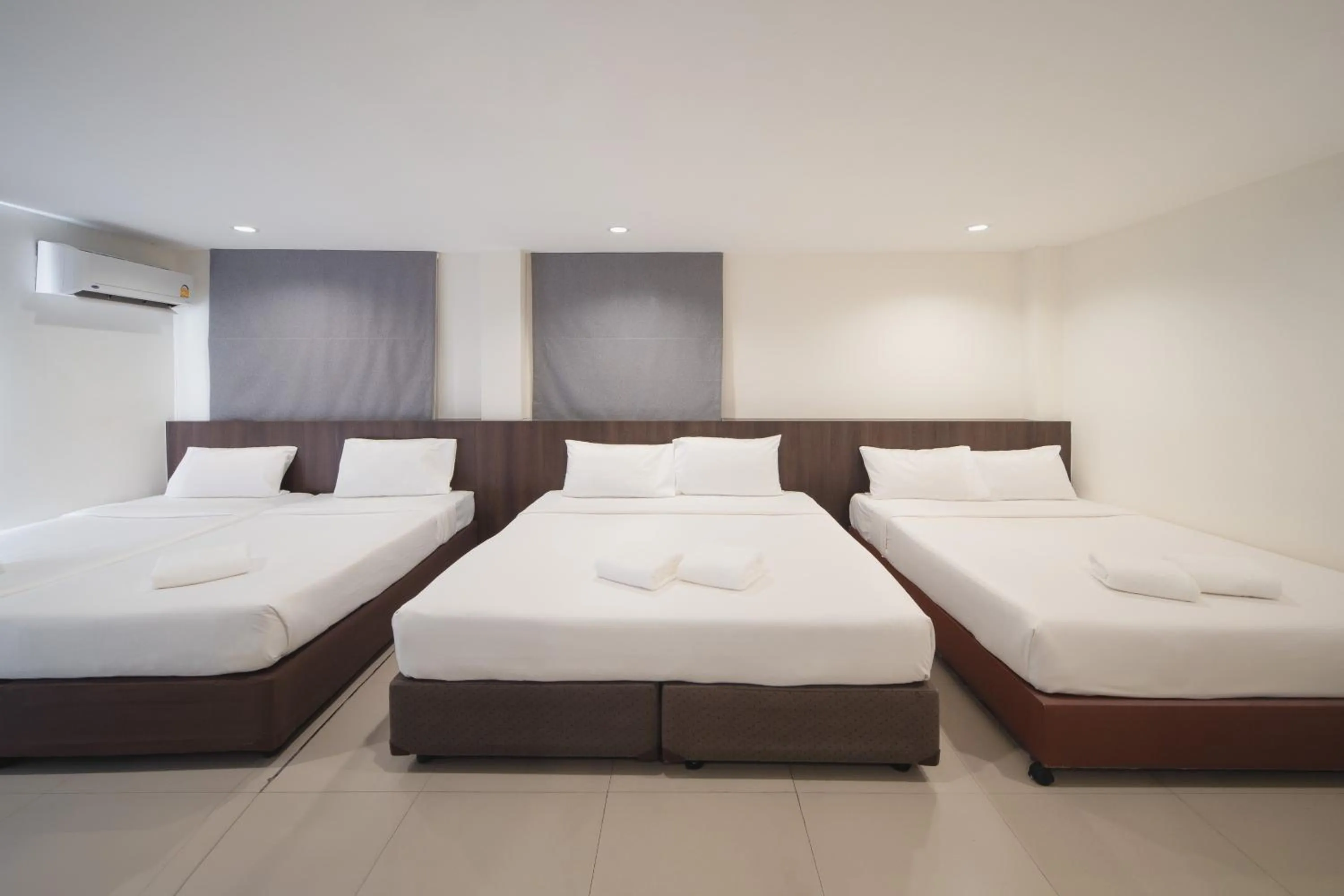 Bed in Grand Alpine Hotel