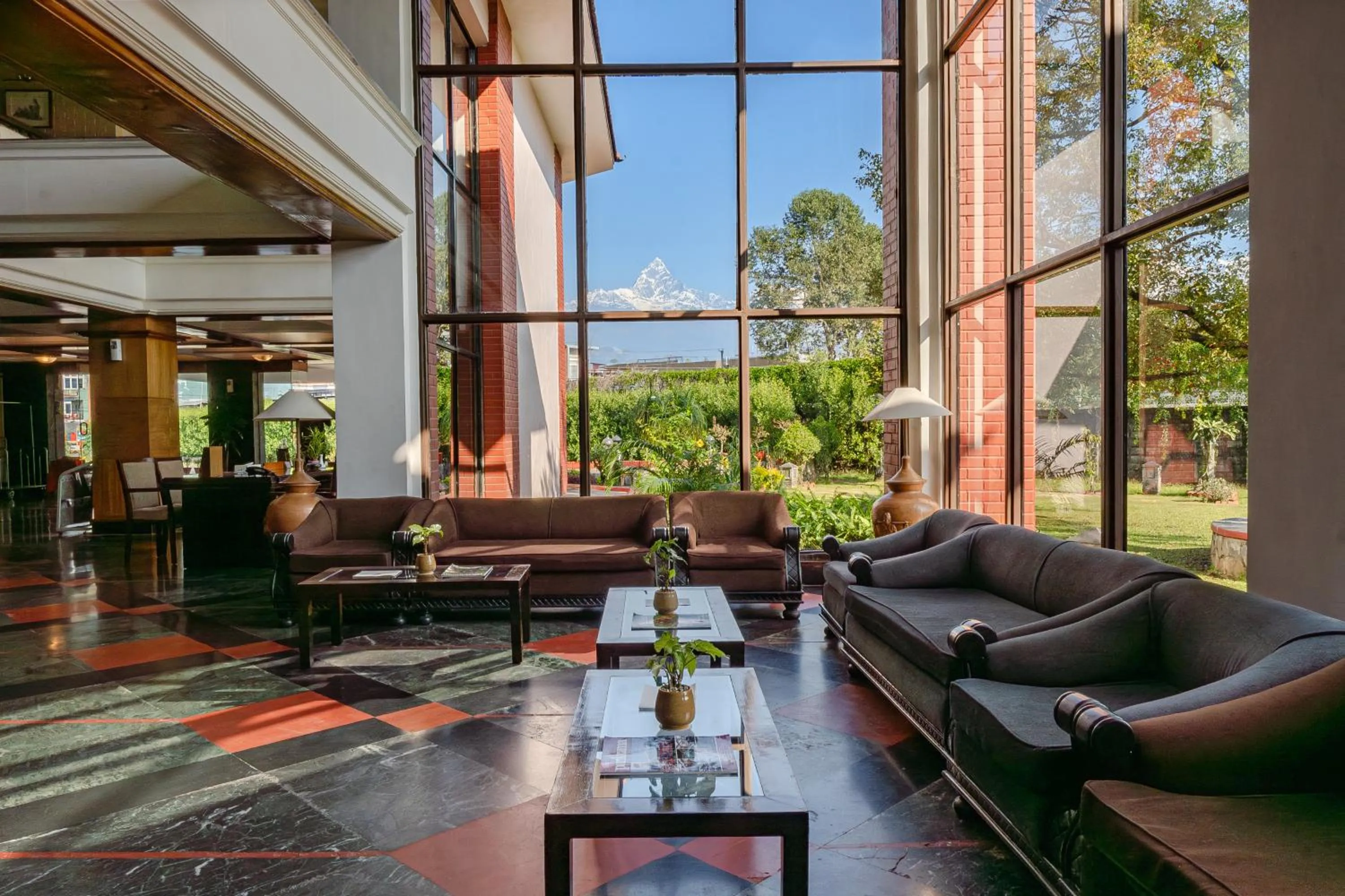 Lobby or reception in Hotel Pokhara Grande