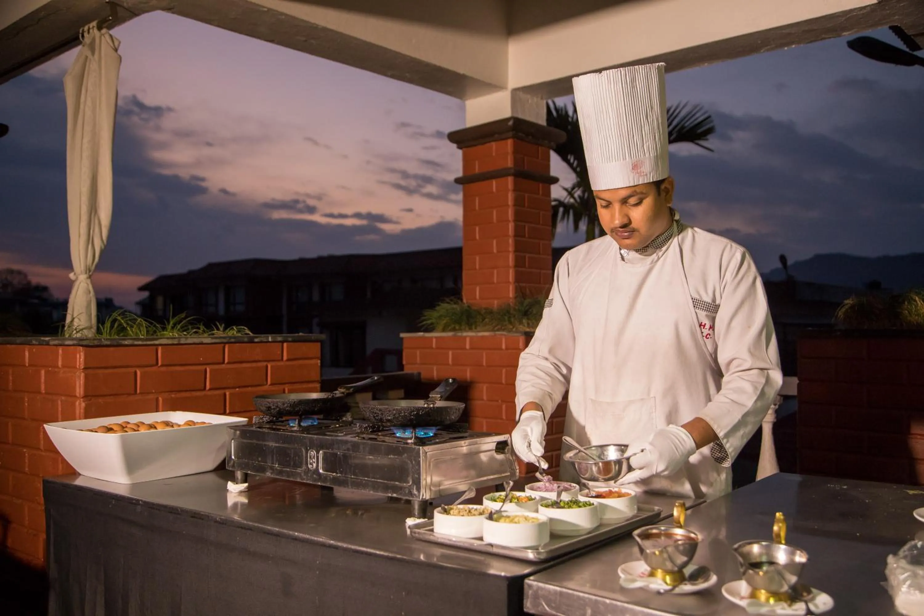 Staff in Hotel Pokhara Grande