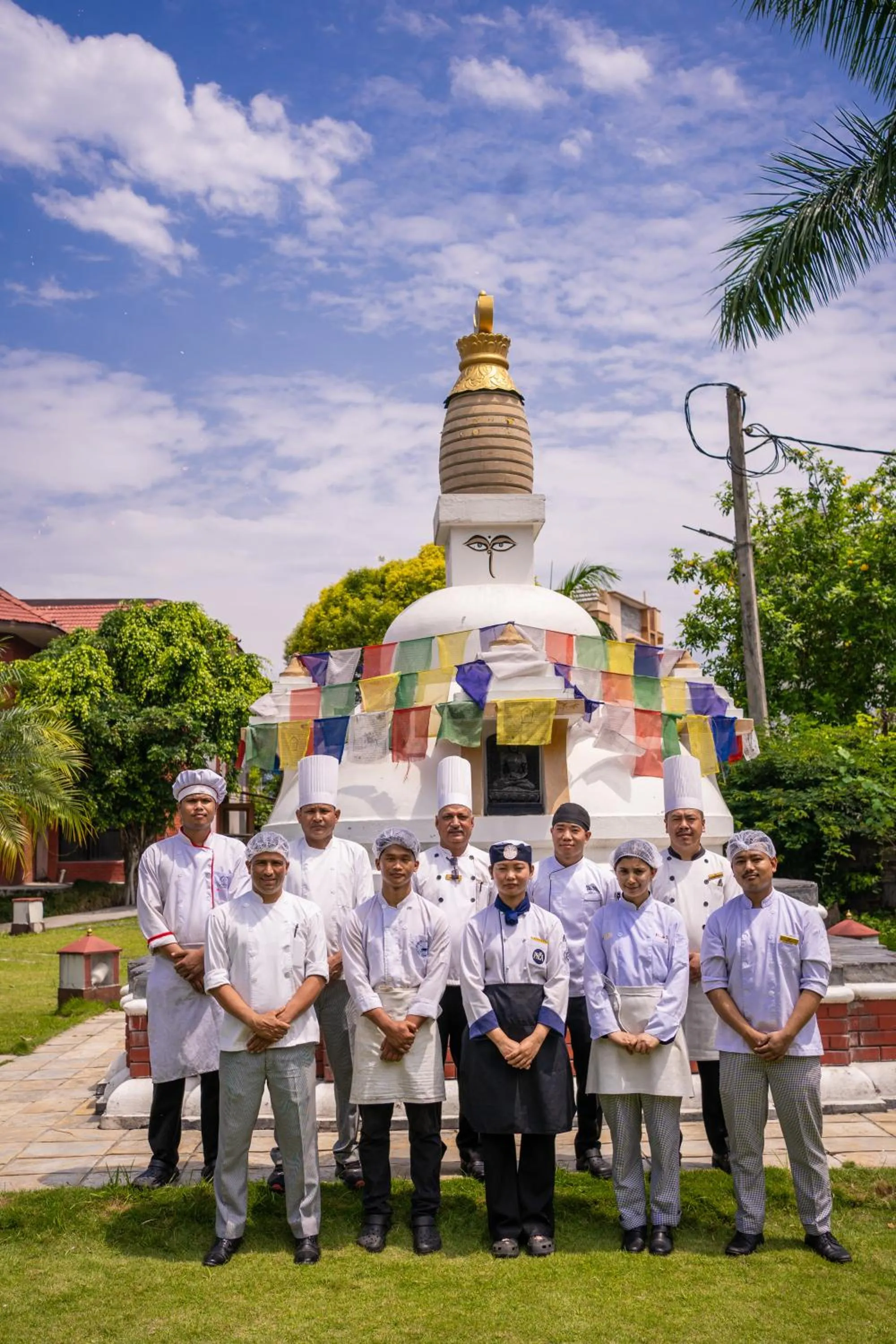 Staff in Hotel Pokhara Grande