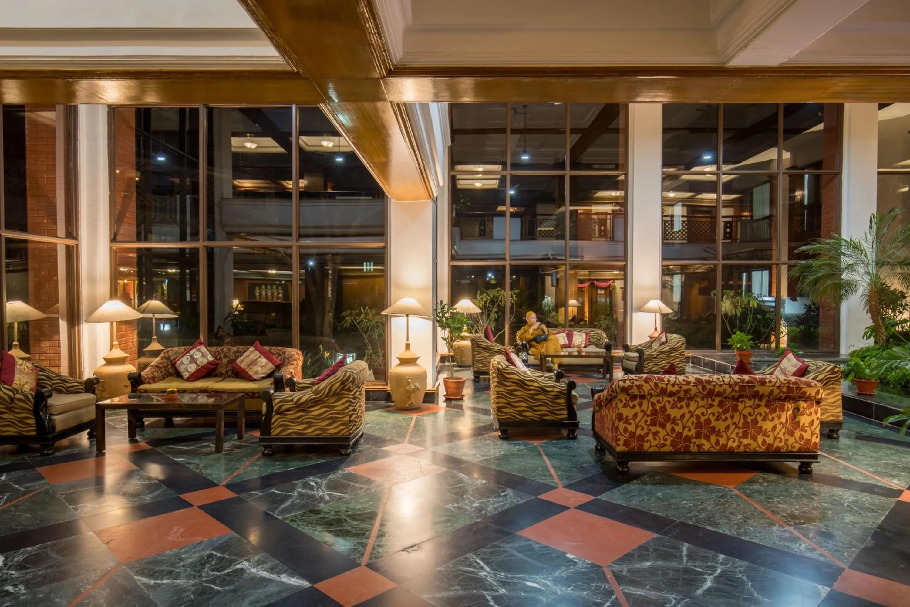 Lobby or reception in Hotel Pokhara Grande
