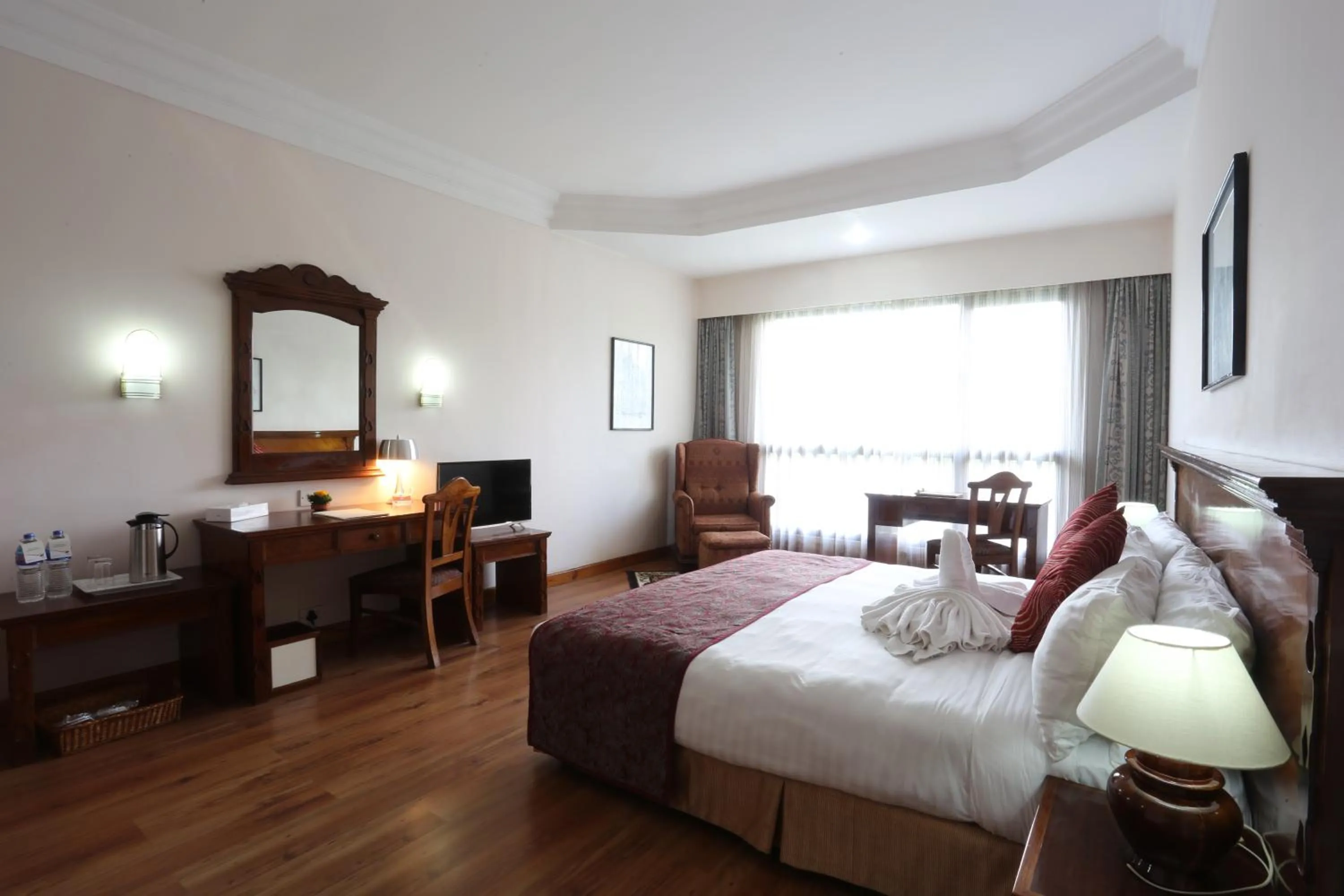 Bedroom, Bed in Hotel Pokhara Grande