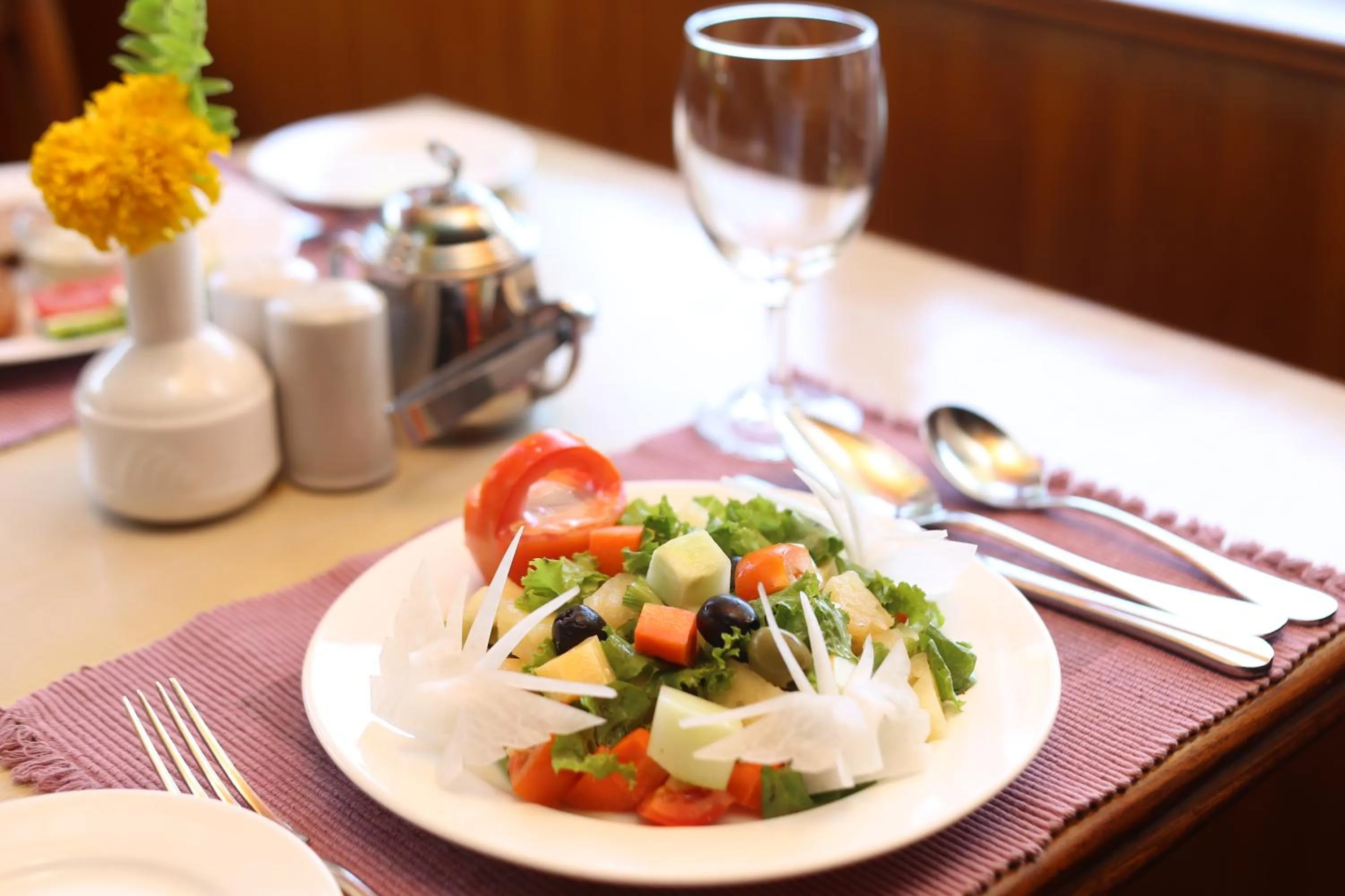 Food in Hotel Pokhara Grande