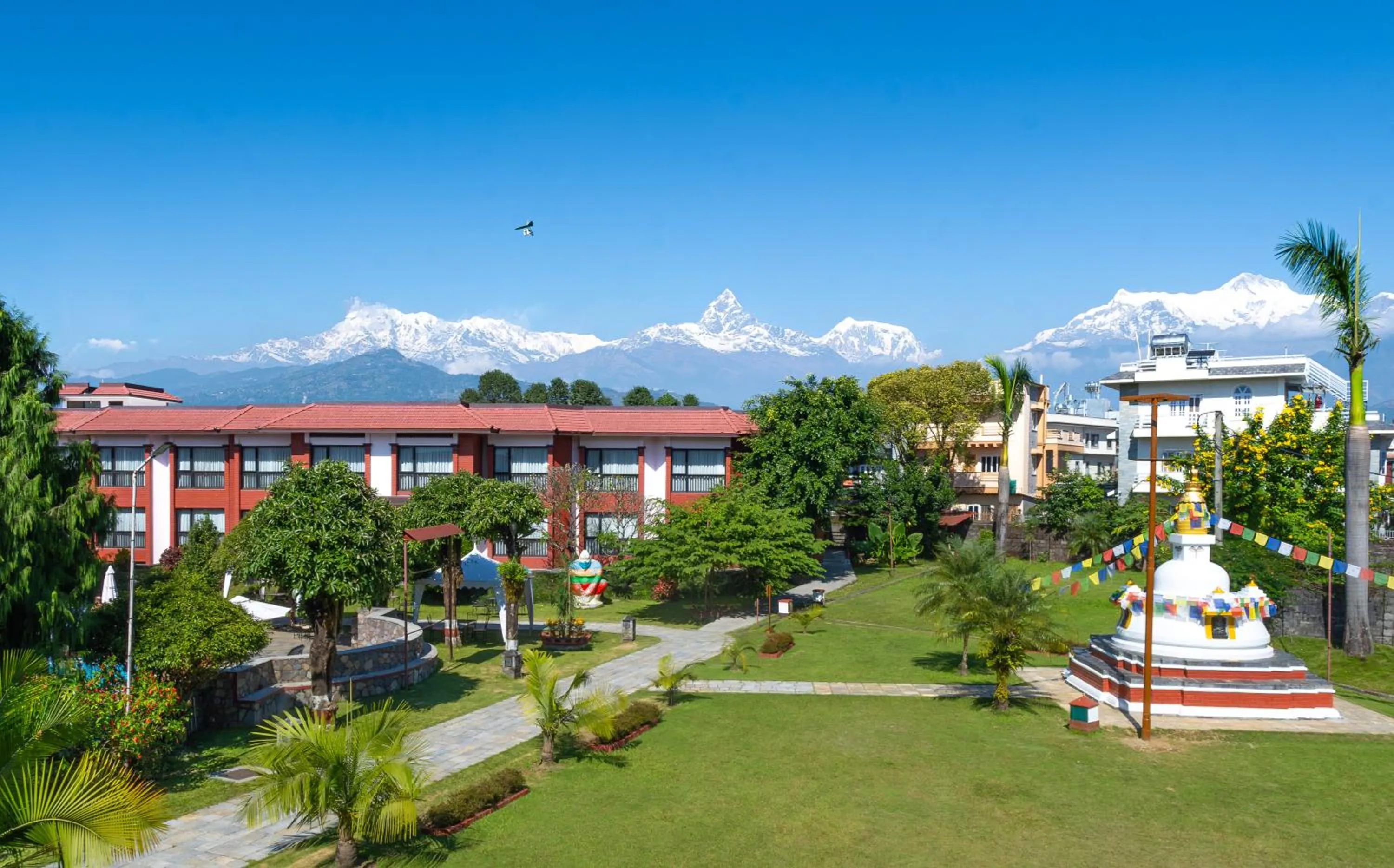 Property building in Hotel Pokhara Grande