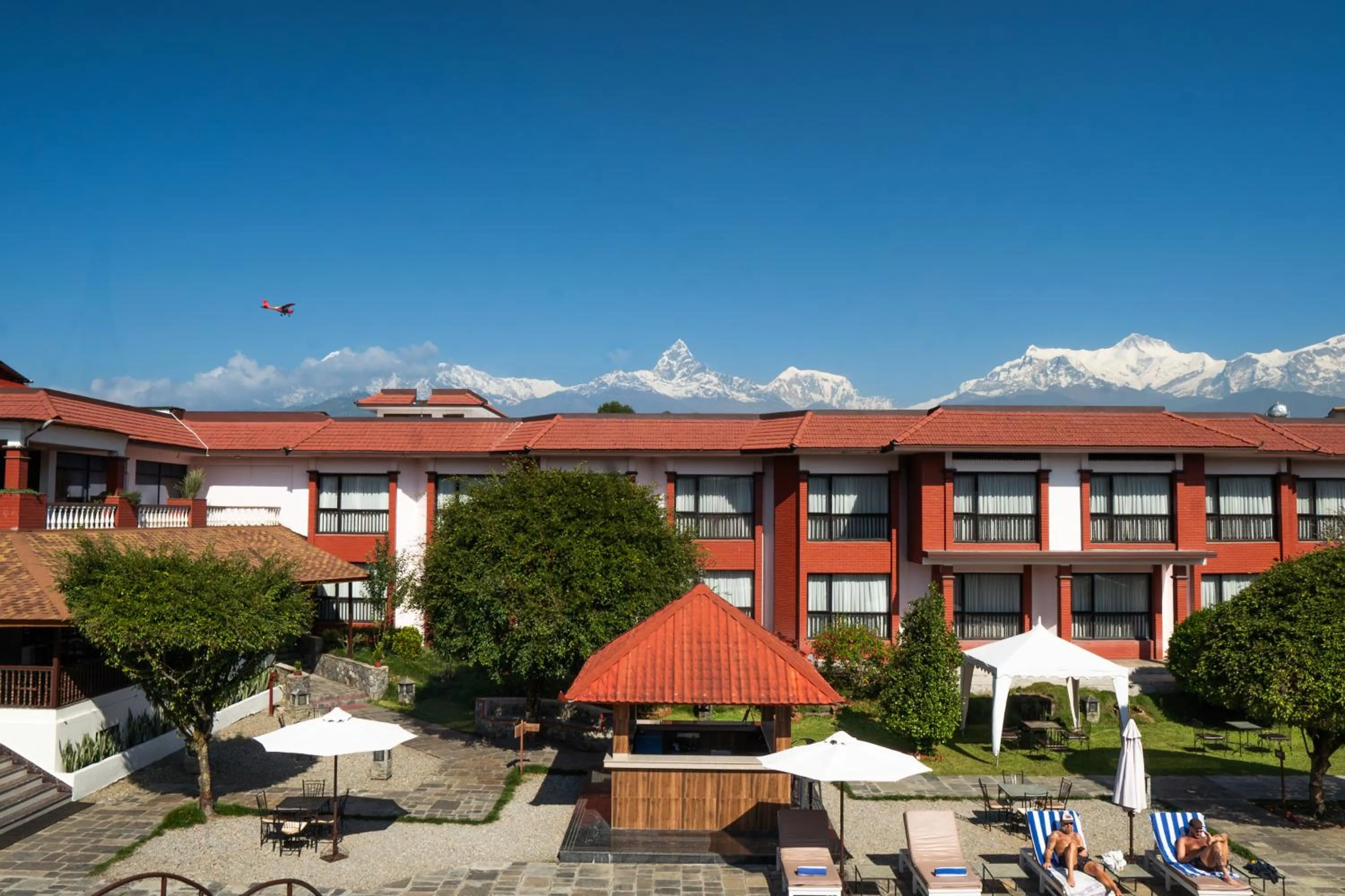 Property building in Hotel Pokhara Grande