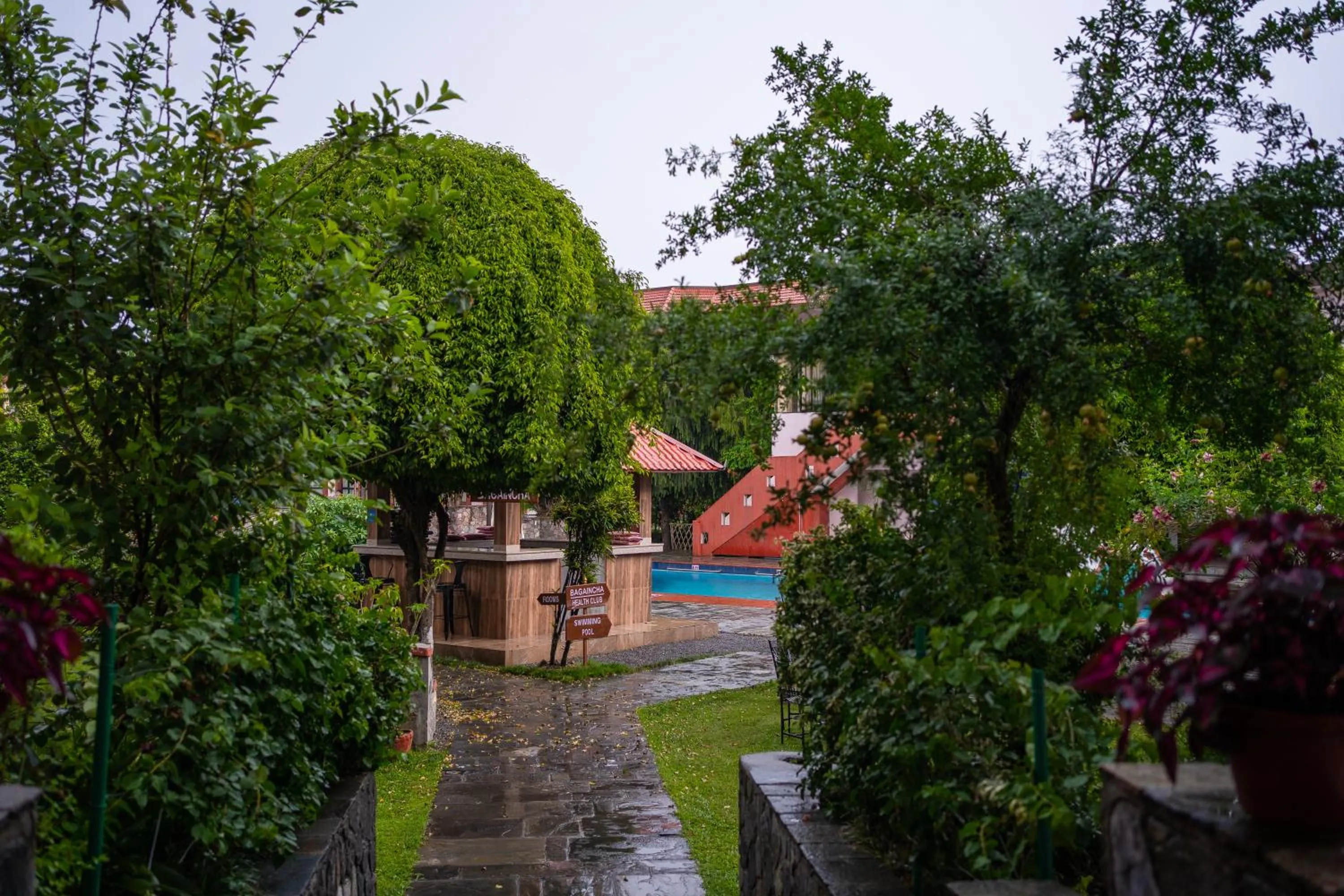 Property building in Hotel Pokhara Grande