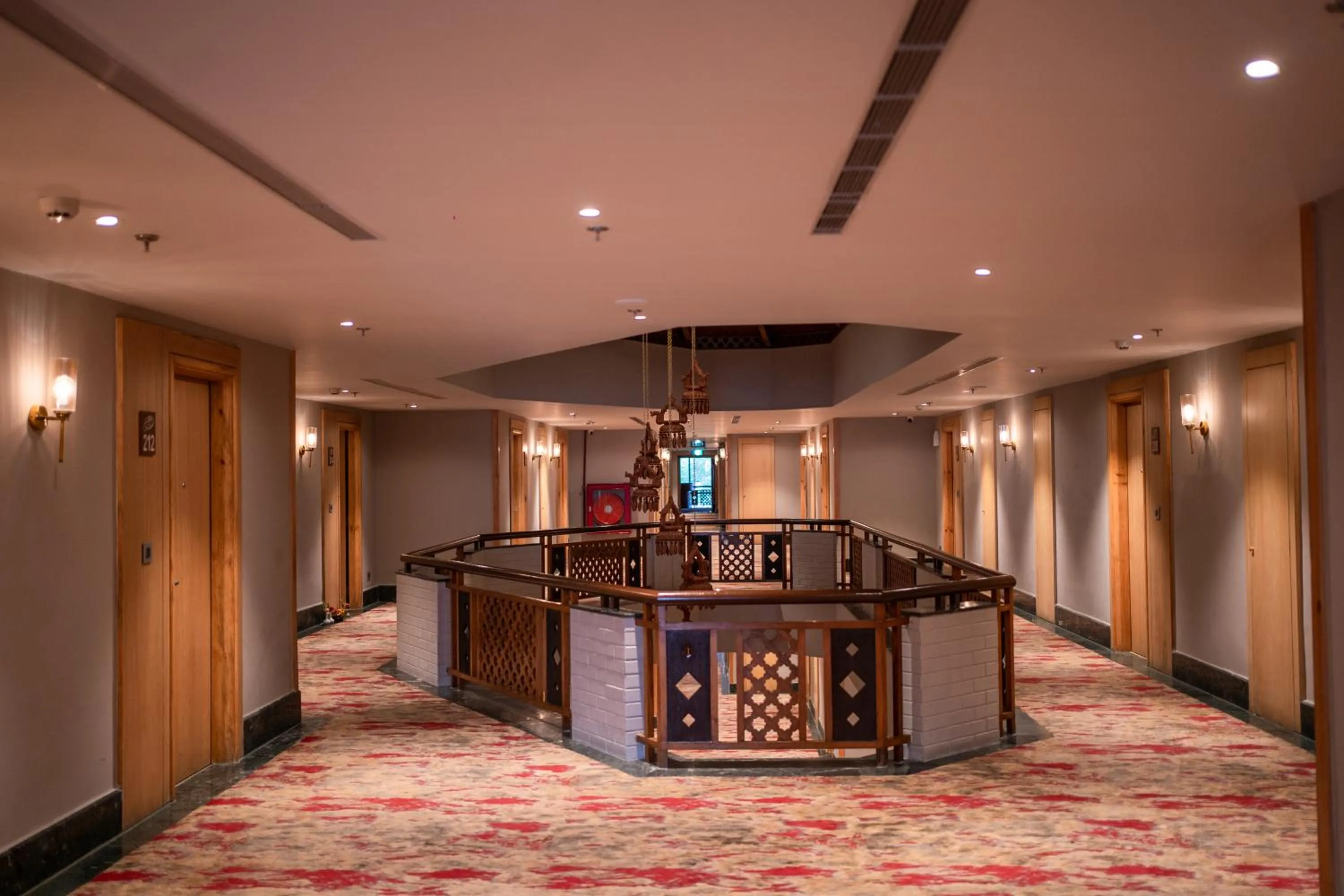 Lobby or reception in Hotel Pokhara Grande