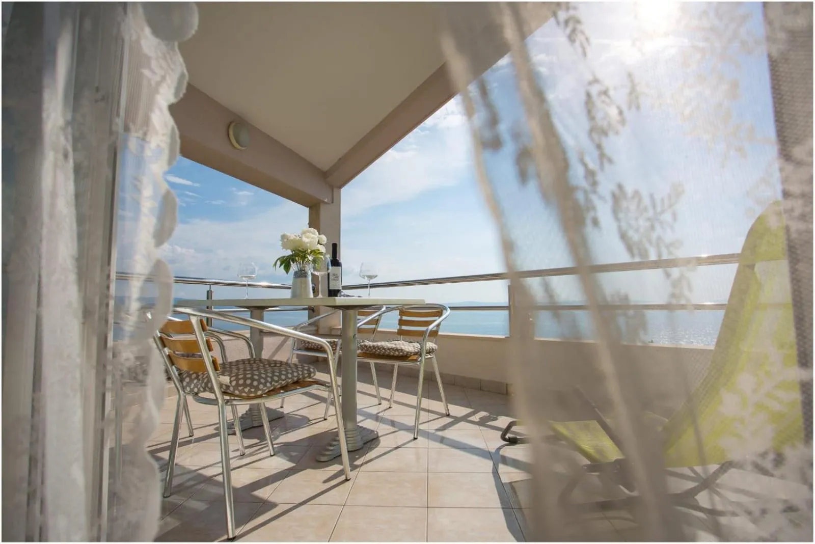 Balcony/Terrace in Apartments Maja