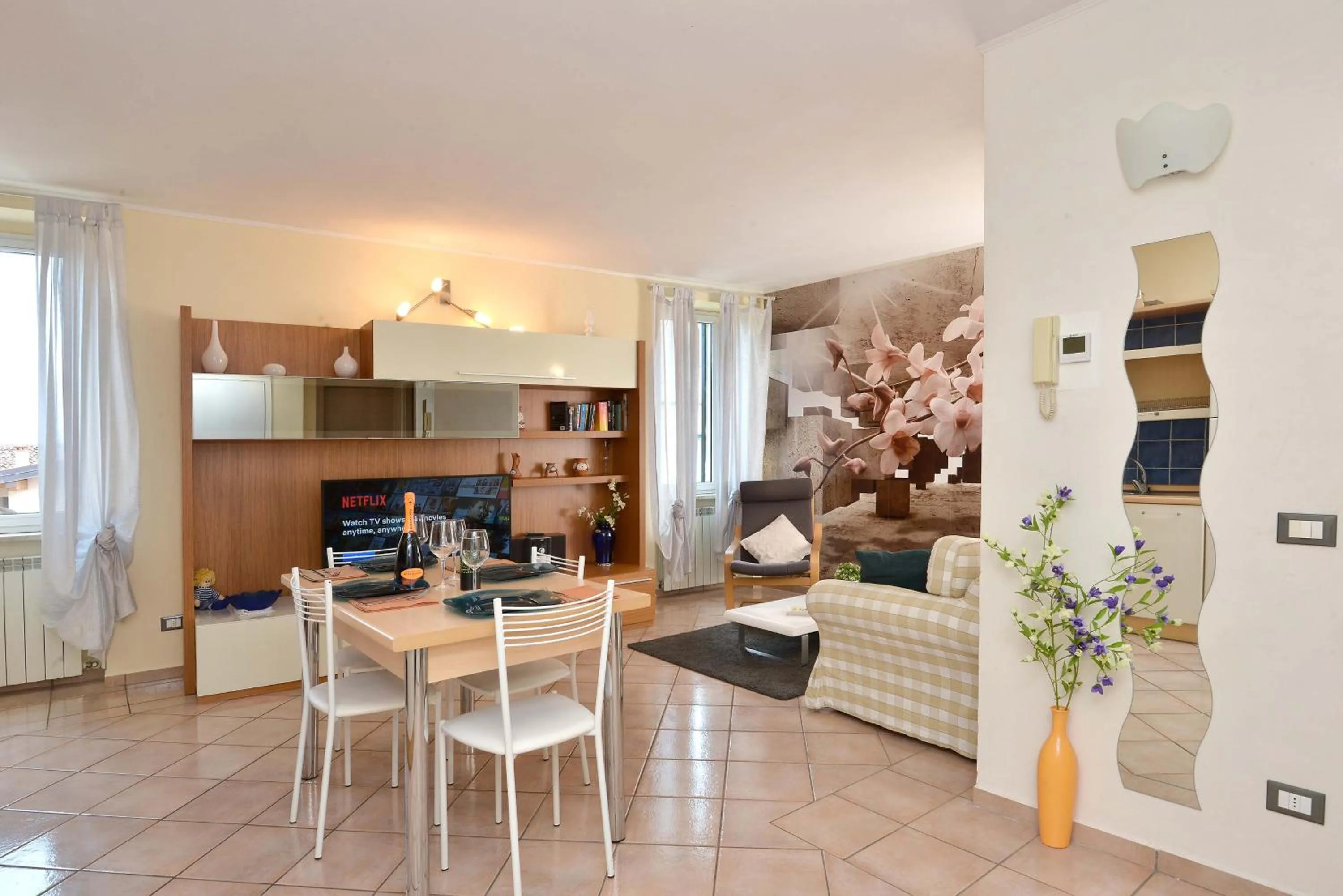 Living room in Antiche Rive Holidays Apartments