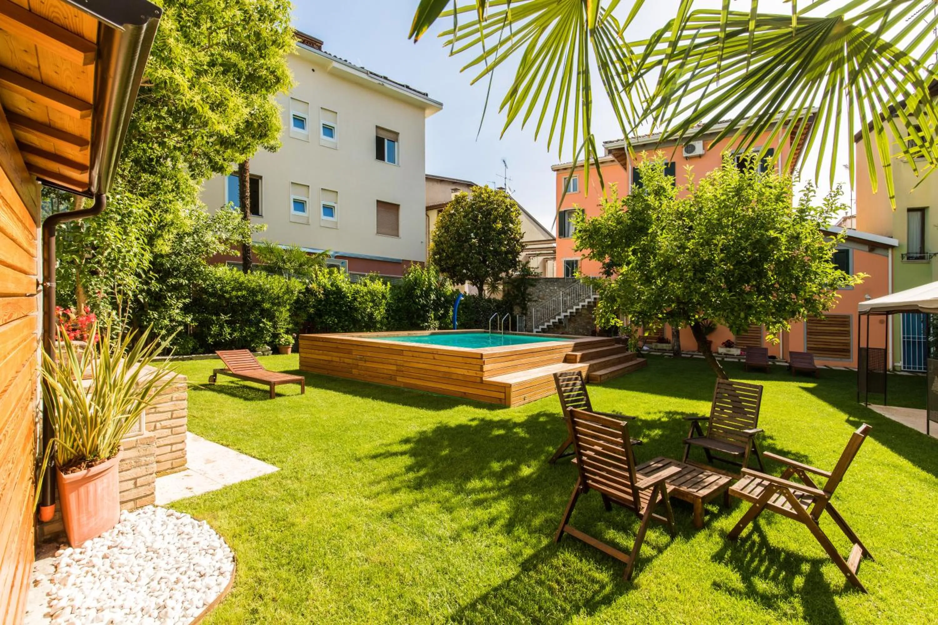 Swimming pool in Antiche Rive Holidays Apartments
