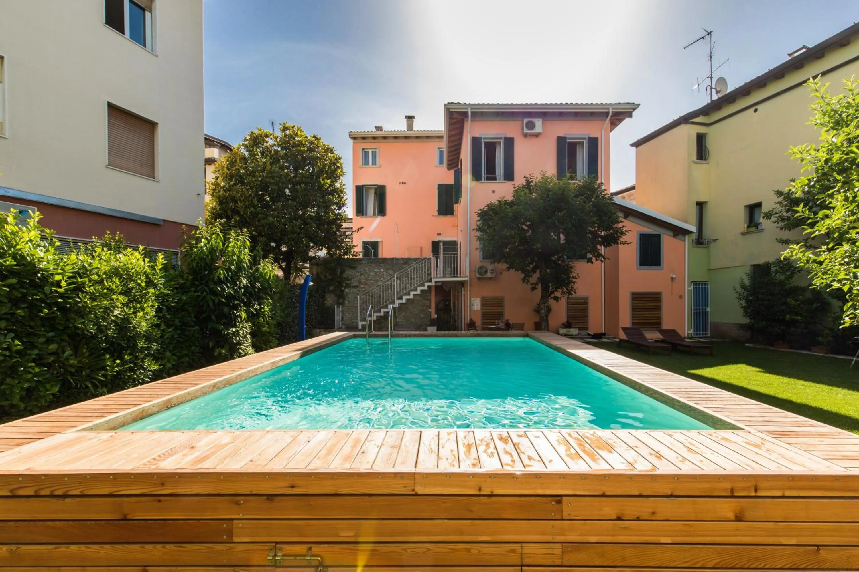 Swimming pool in Antiche Rive Holidays Apartments