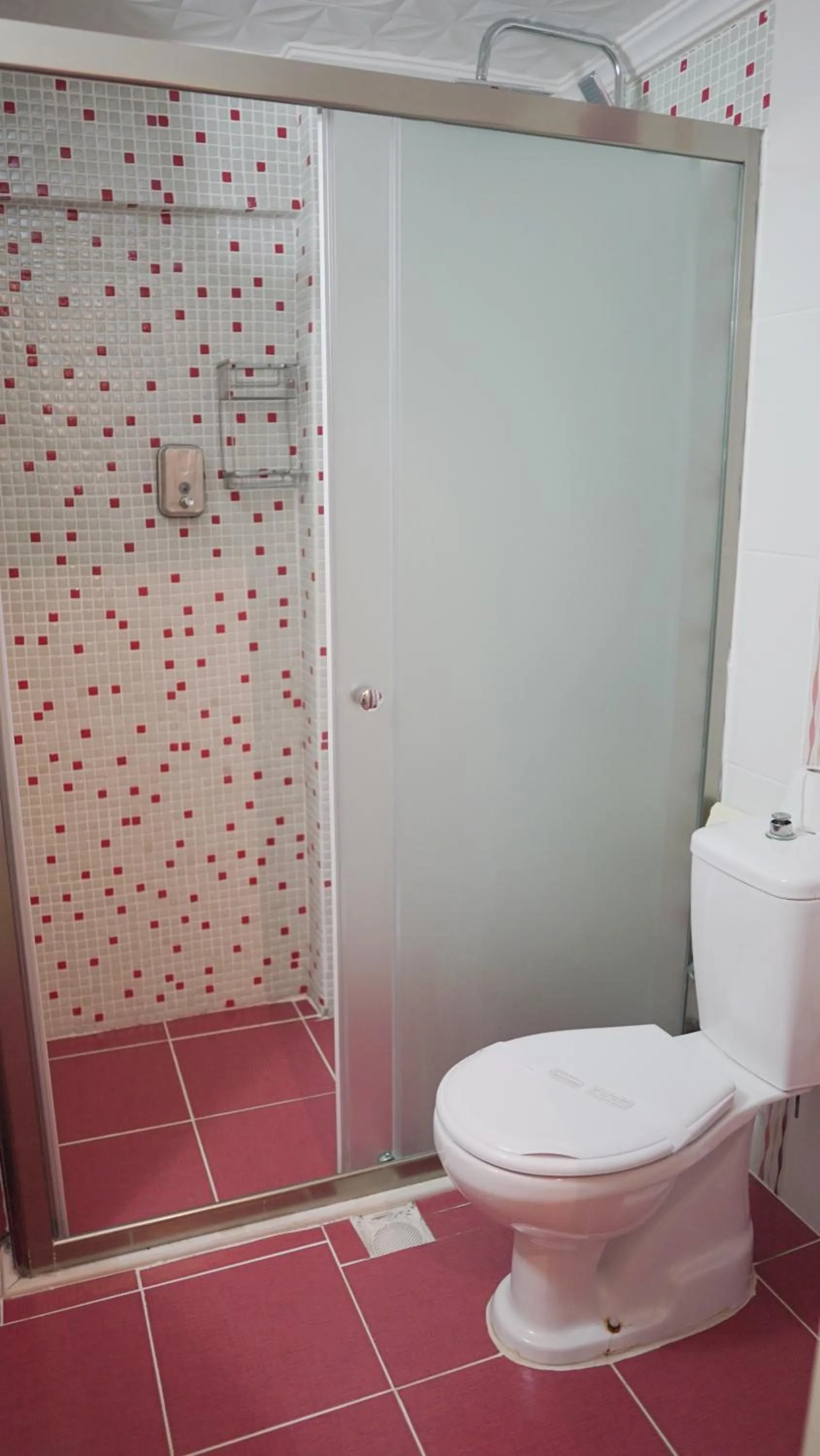 Bathroom in Panormos Hotel