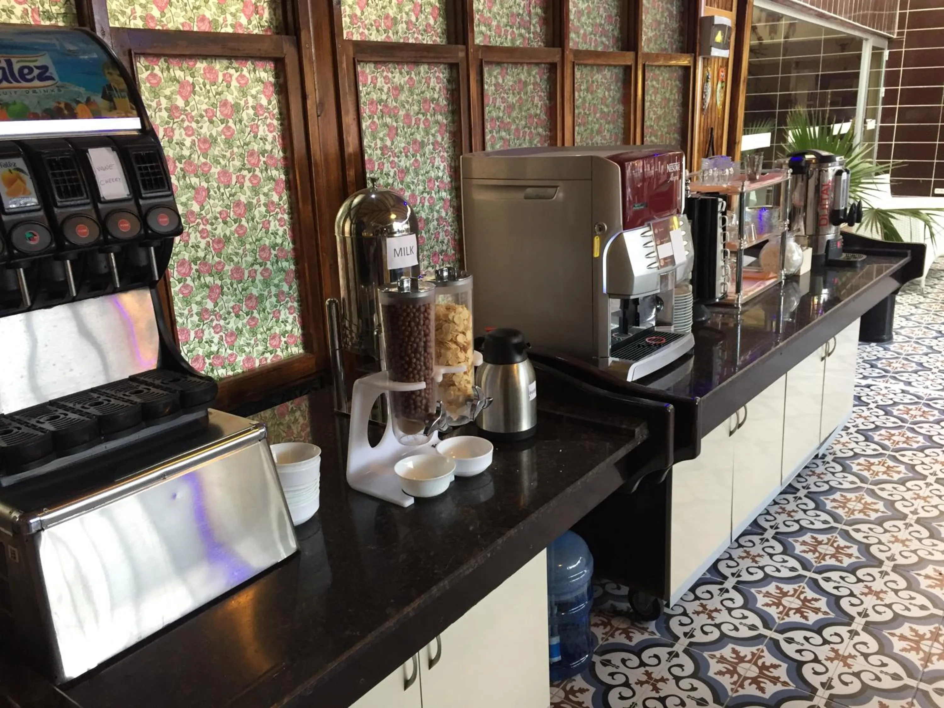 Buffet breakfast in Panormos Hotel