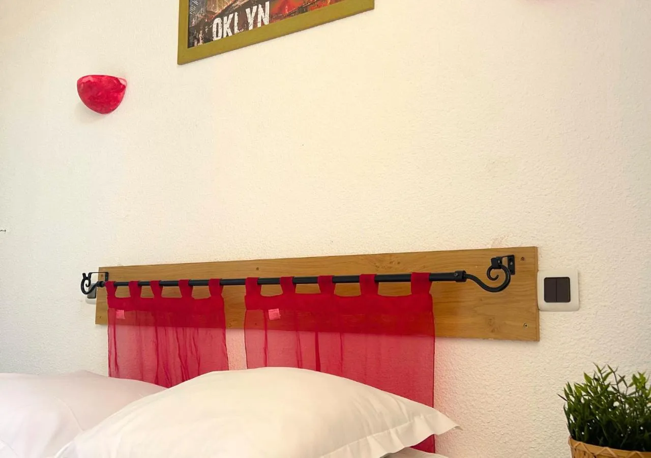 Bed in Hôtel Le Carnon