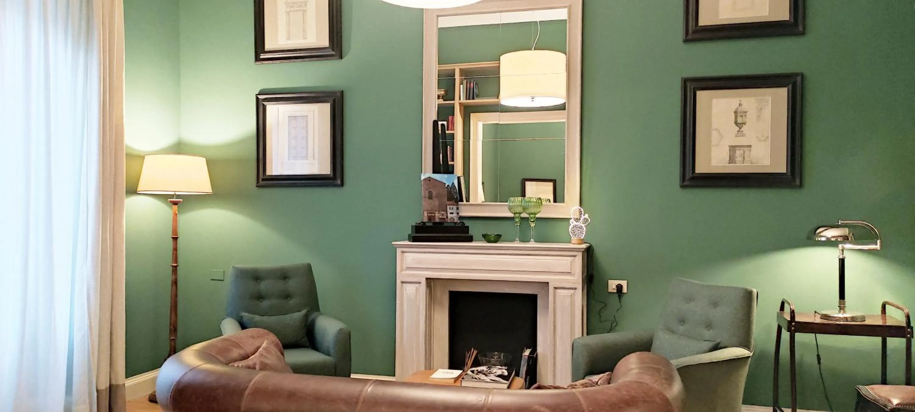 Living room in Villino Fiorentino